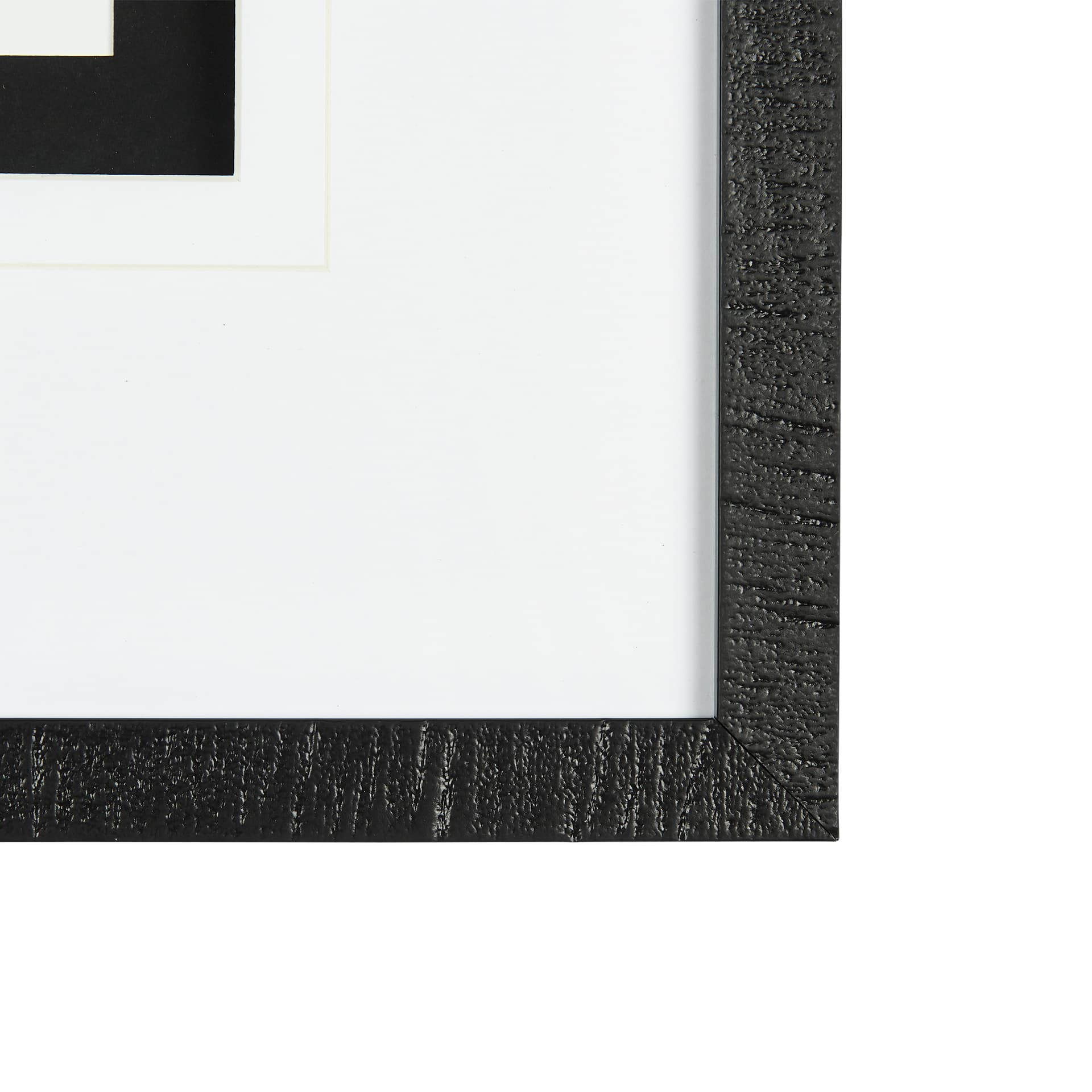 Botanical sketches VI (Grey) by Mercana Studio Hand Embellished Framed Art Print Matted under Glass — product photograph