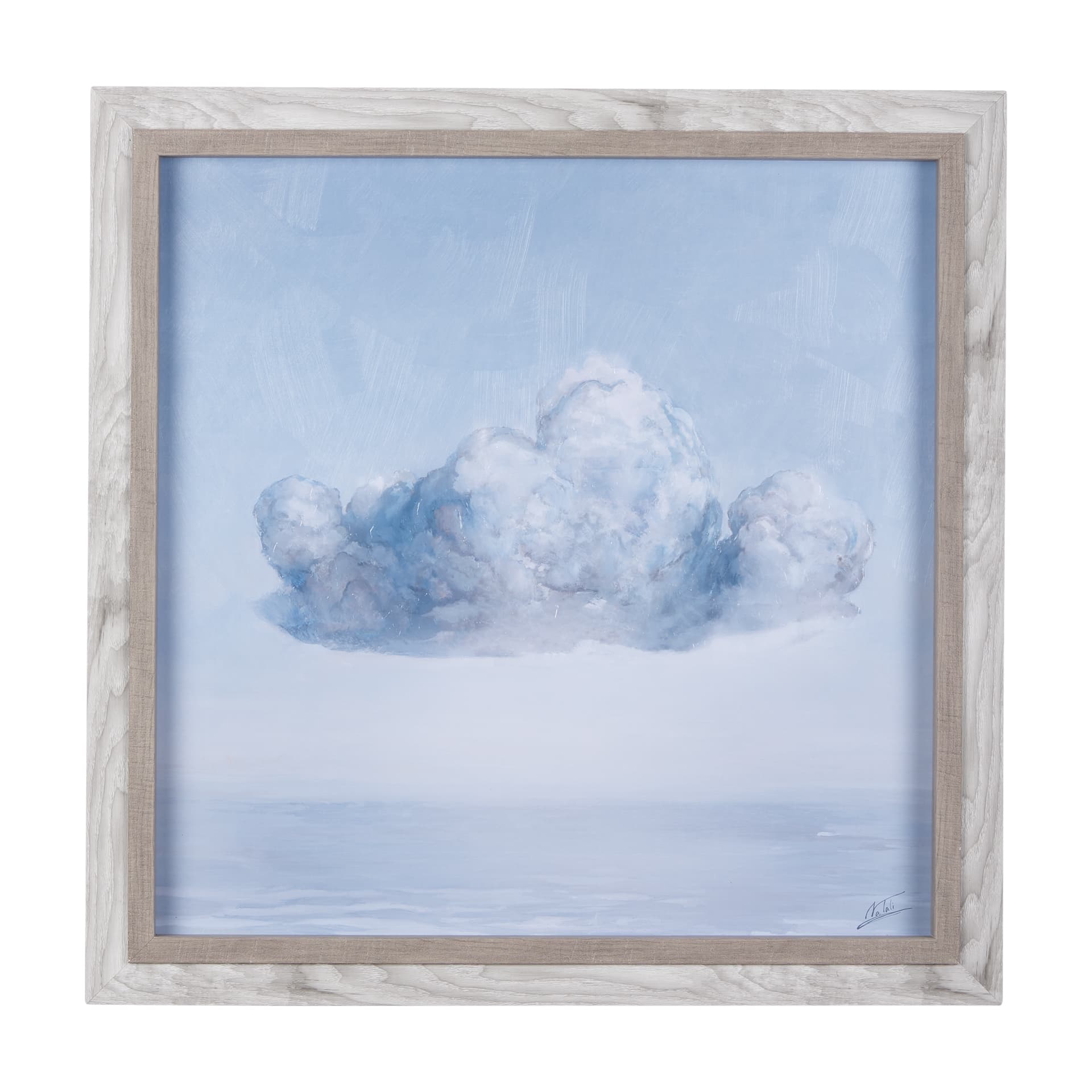 Day cloud I by Mercana Studio a Hand Embellished Textured Framed Art Print — product photograph