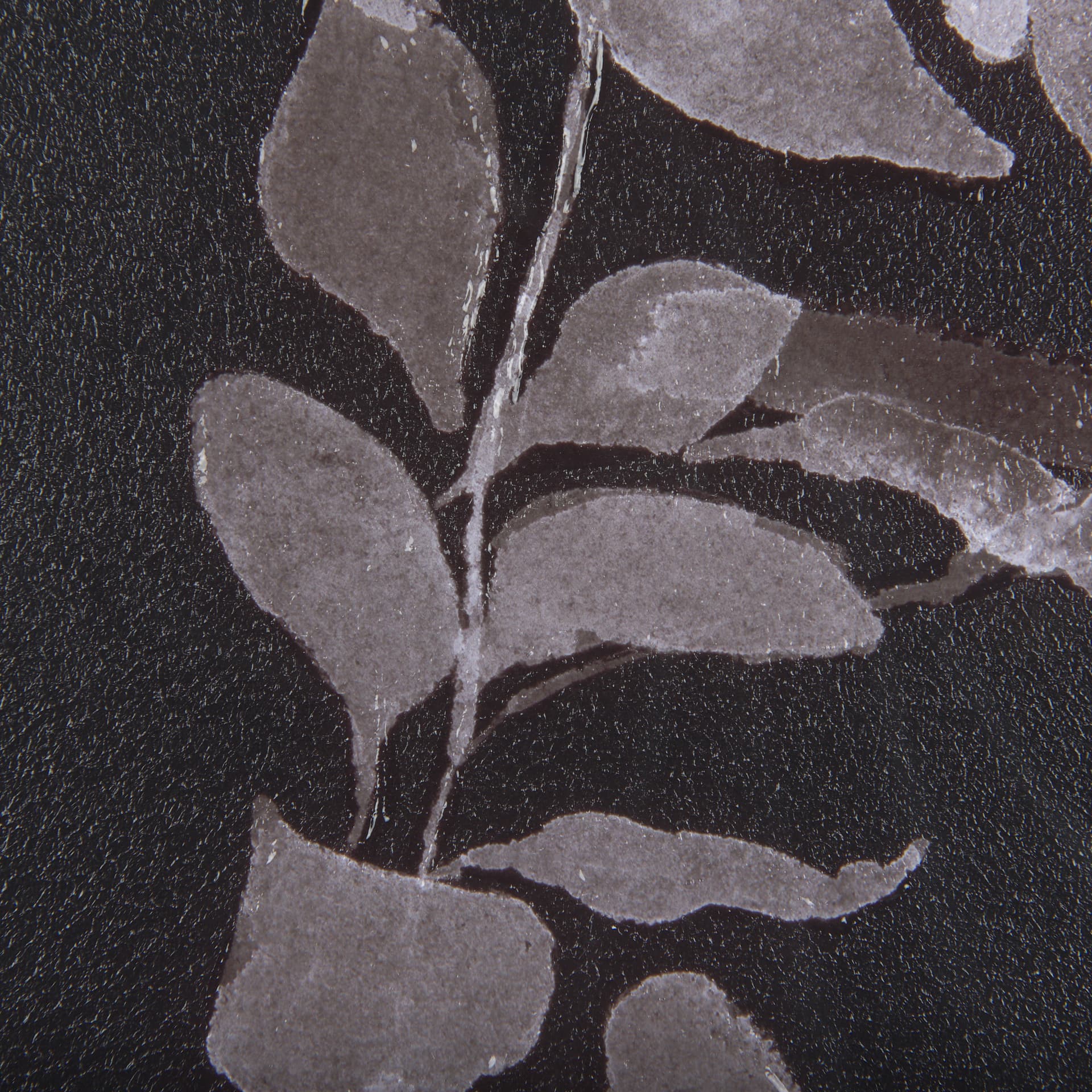 Night Leaves I by Mercana Studio a Hand Embellished Textured Framed Art Print Matted under Glass — product photograph