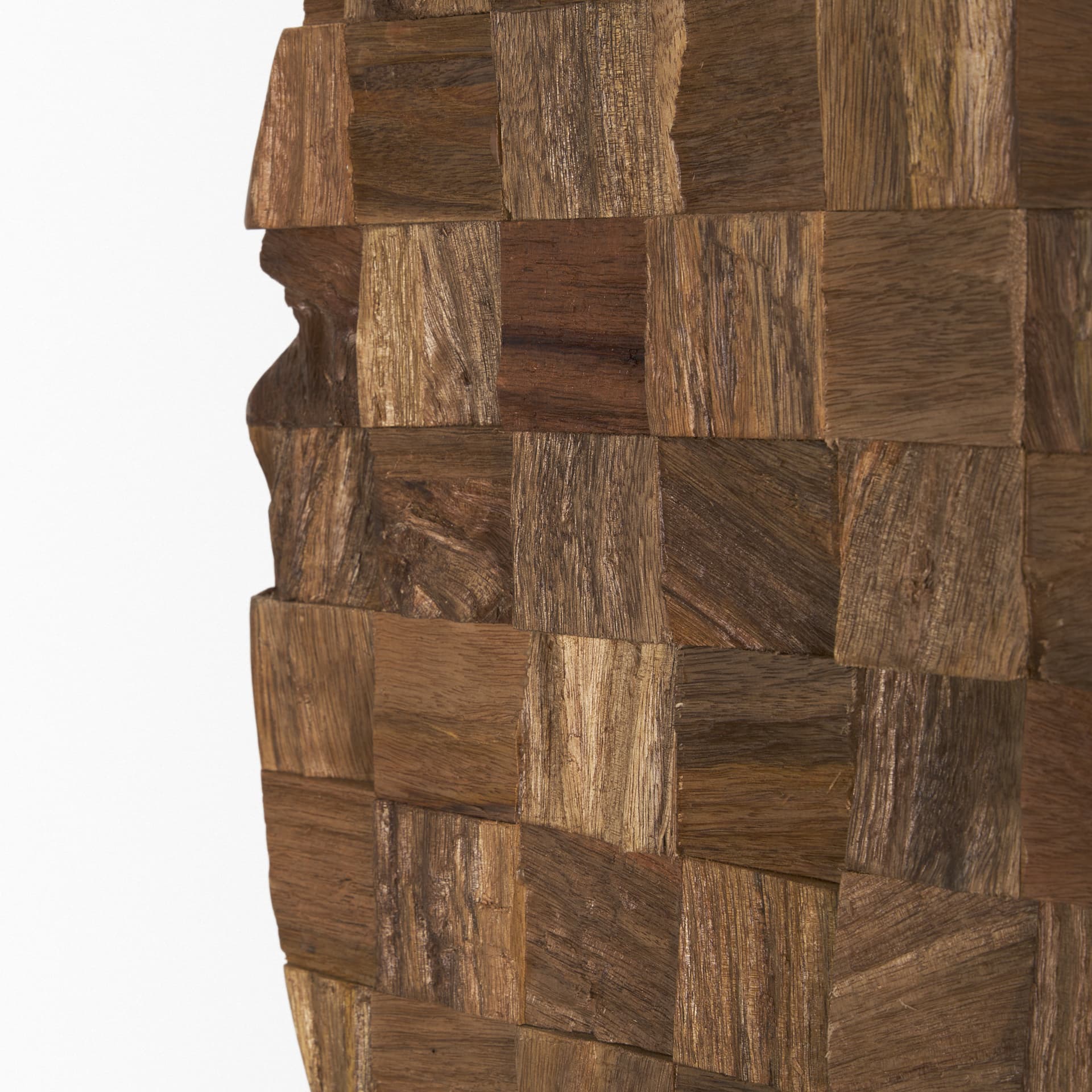 Into the Abyss II LIght Brown Wood 32" Wall Decor — product photograph