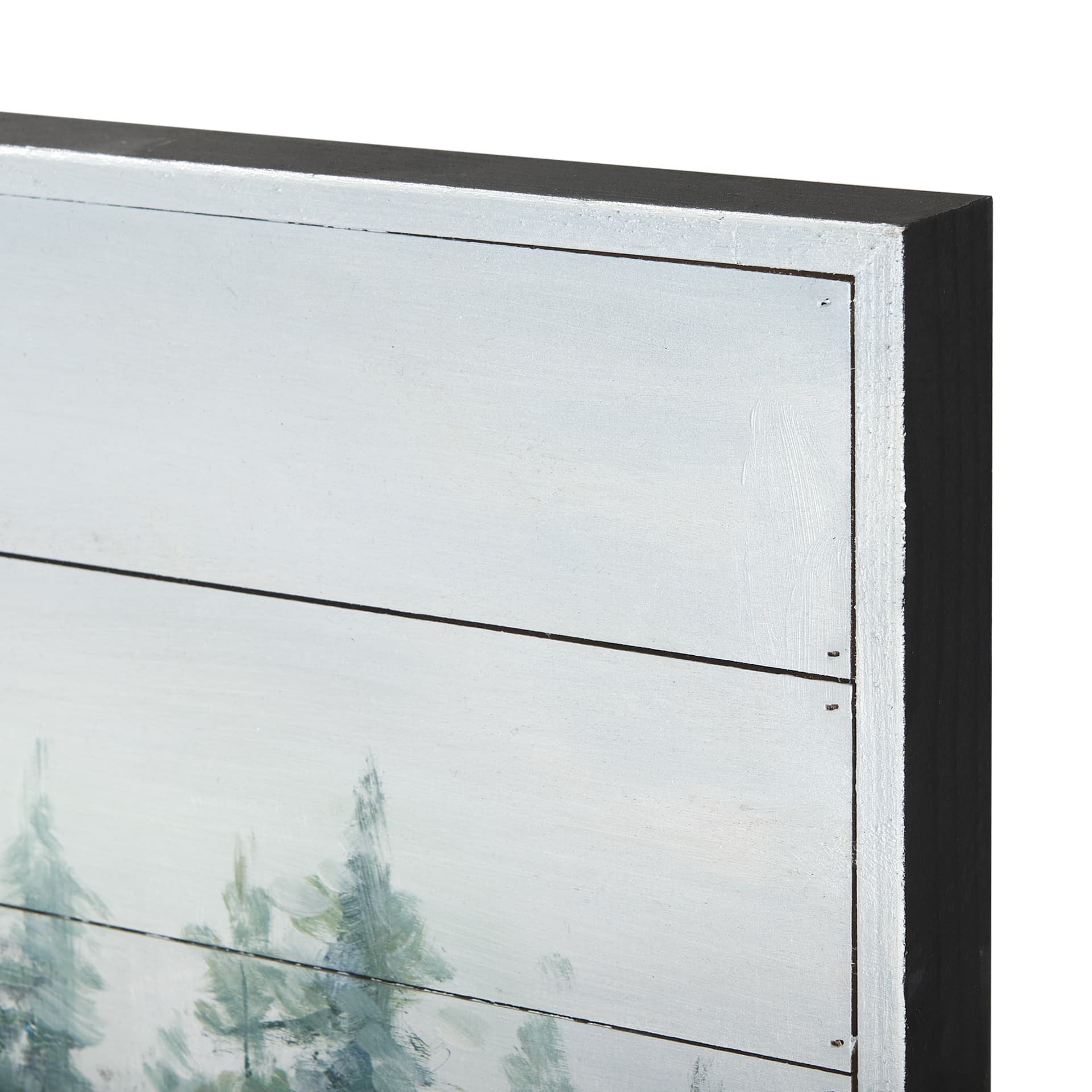 Mere Pond Lake 60x40 Hand Painted on Wood Oil Painting — product photograph