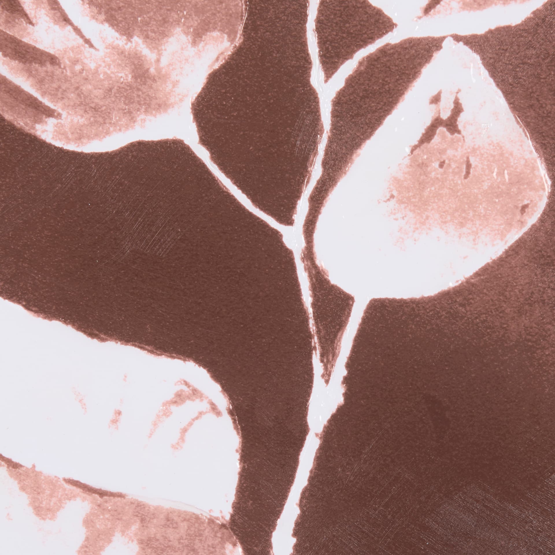 Sienna Silhouette I by Mercana Studio a Hand Embellished Textured Framed Art Print — product photograph