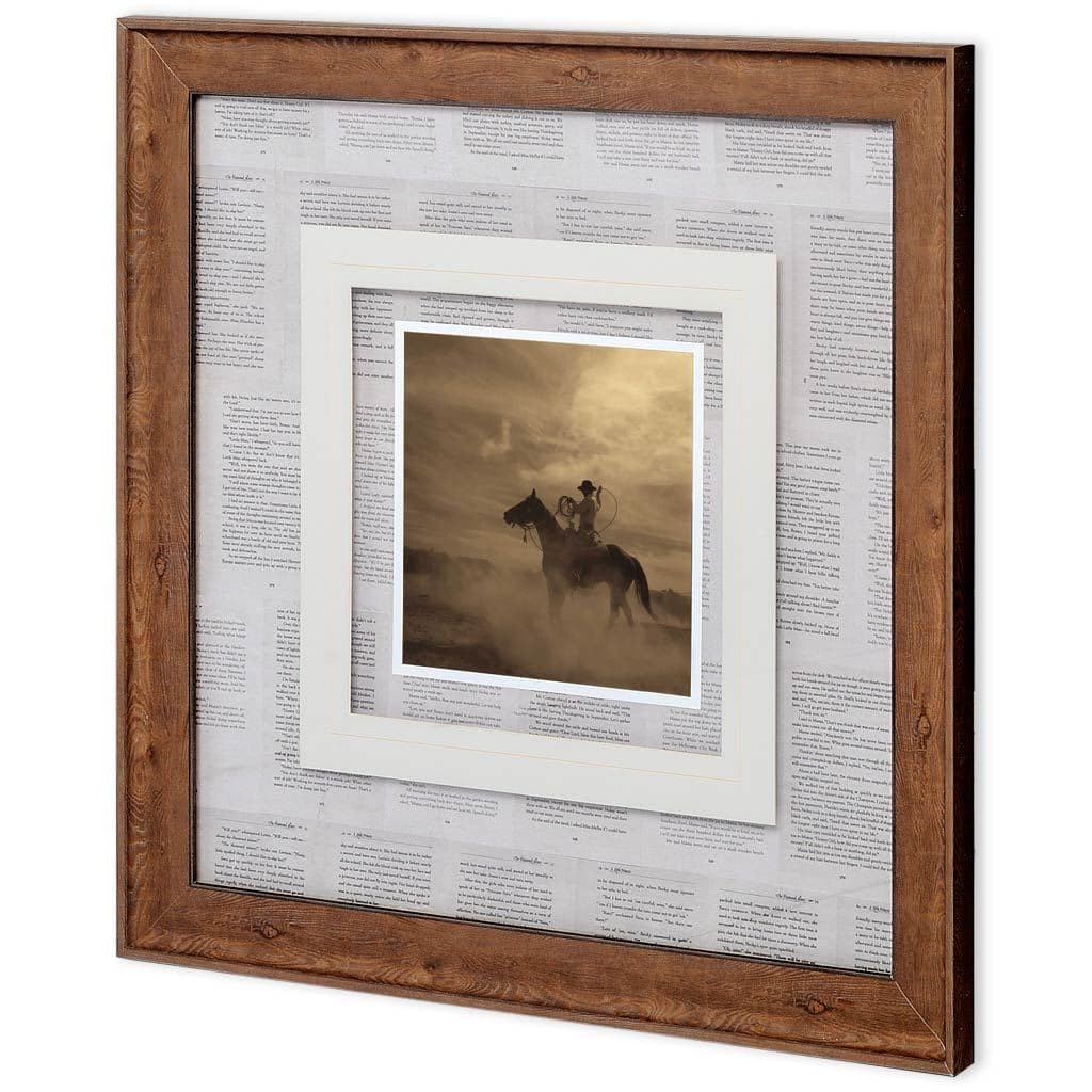 On The Range II - Building a Loop by Adam Jahiel a Framed Photo Art Print Matted under Glass — product photograph