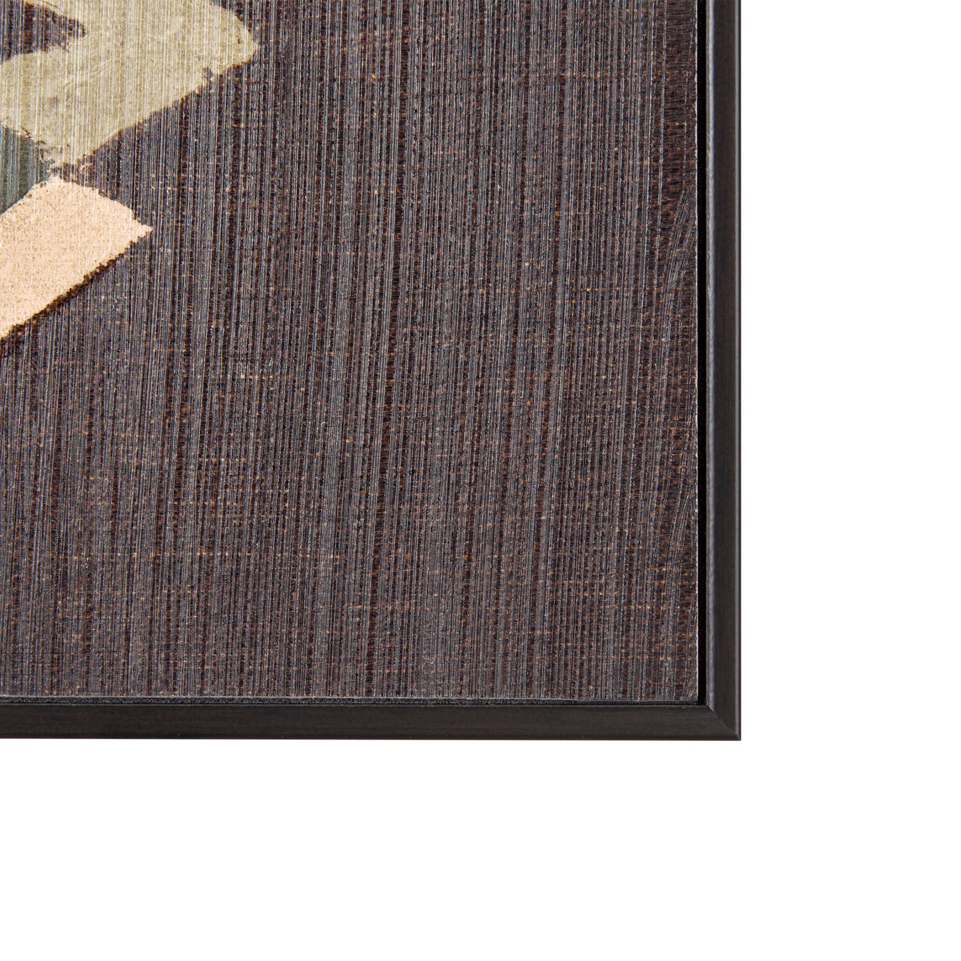 Brown Tapestry VII by Mercana Studio a Hand Embellished Textured Framed Art Print — product photograph