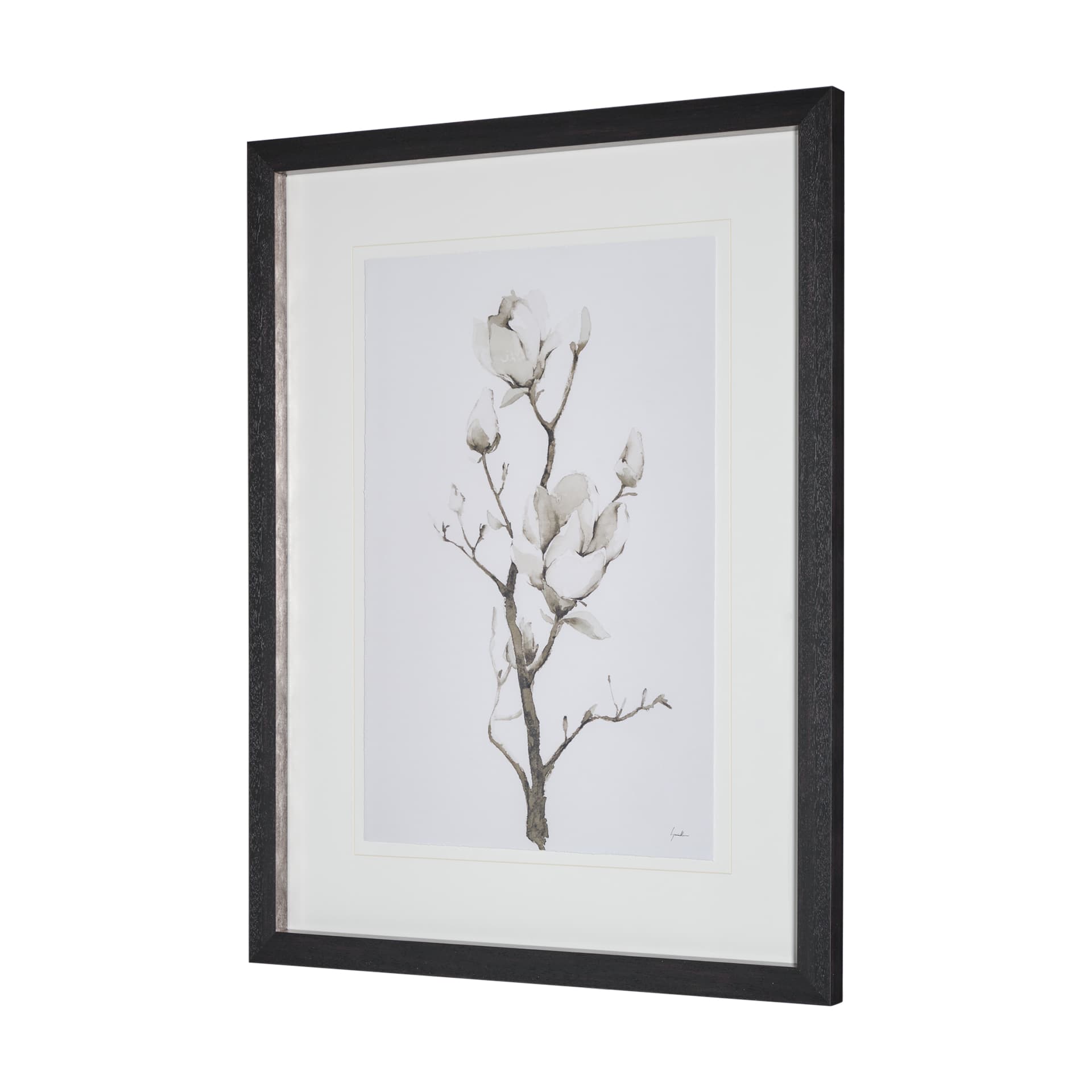 Magnolia II by Gabrielle C a Framed Art Print Matted under Glass — product photograph