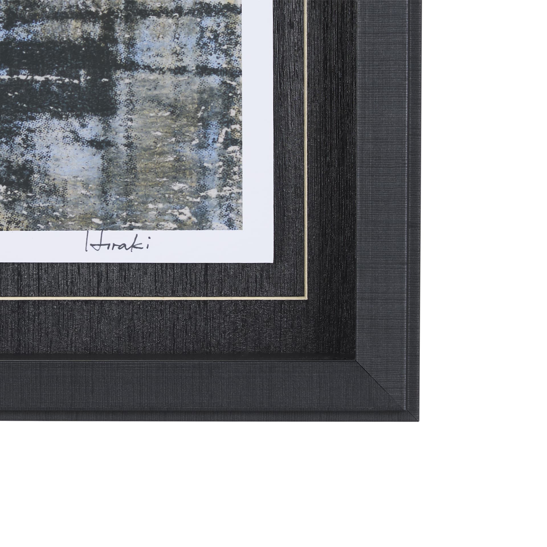 City Vibe III by Mercana Studio a Hand Embellished Textured Framed Art Print Matted under Glass — product photograph