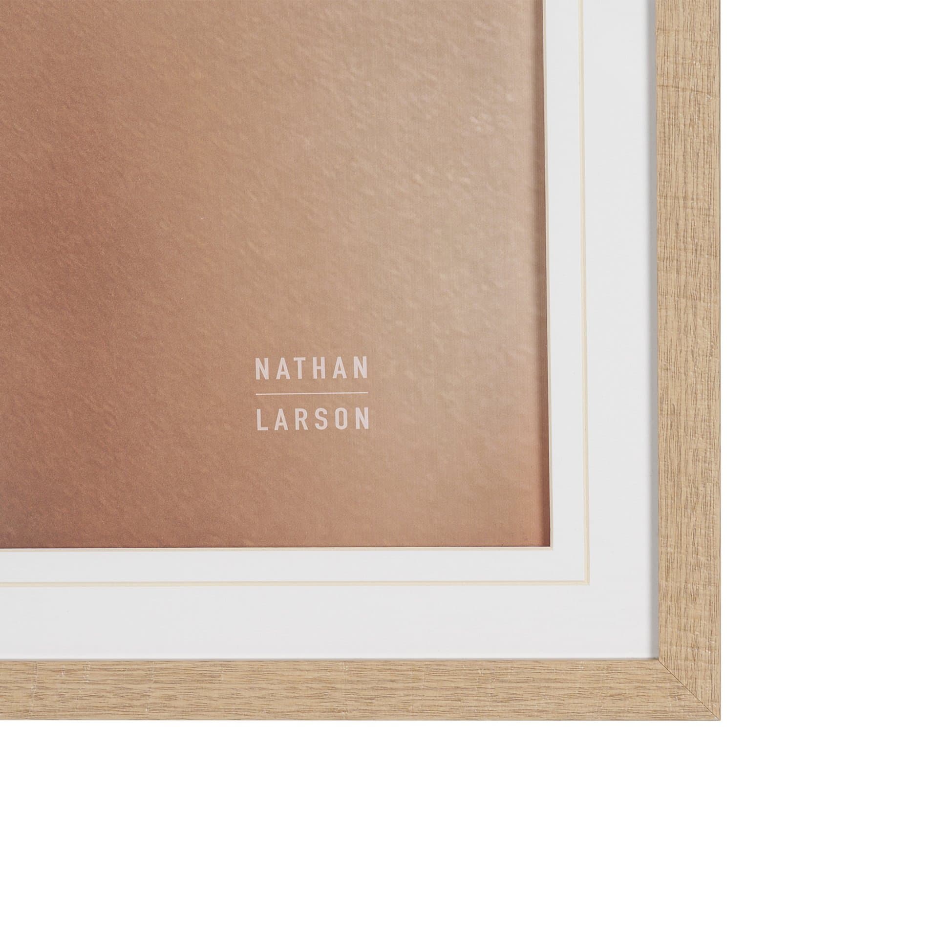 Looking Back by Nathan Larson FramedPhoto Print Matted under Glass — product photograph