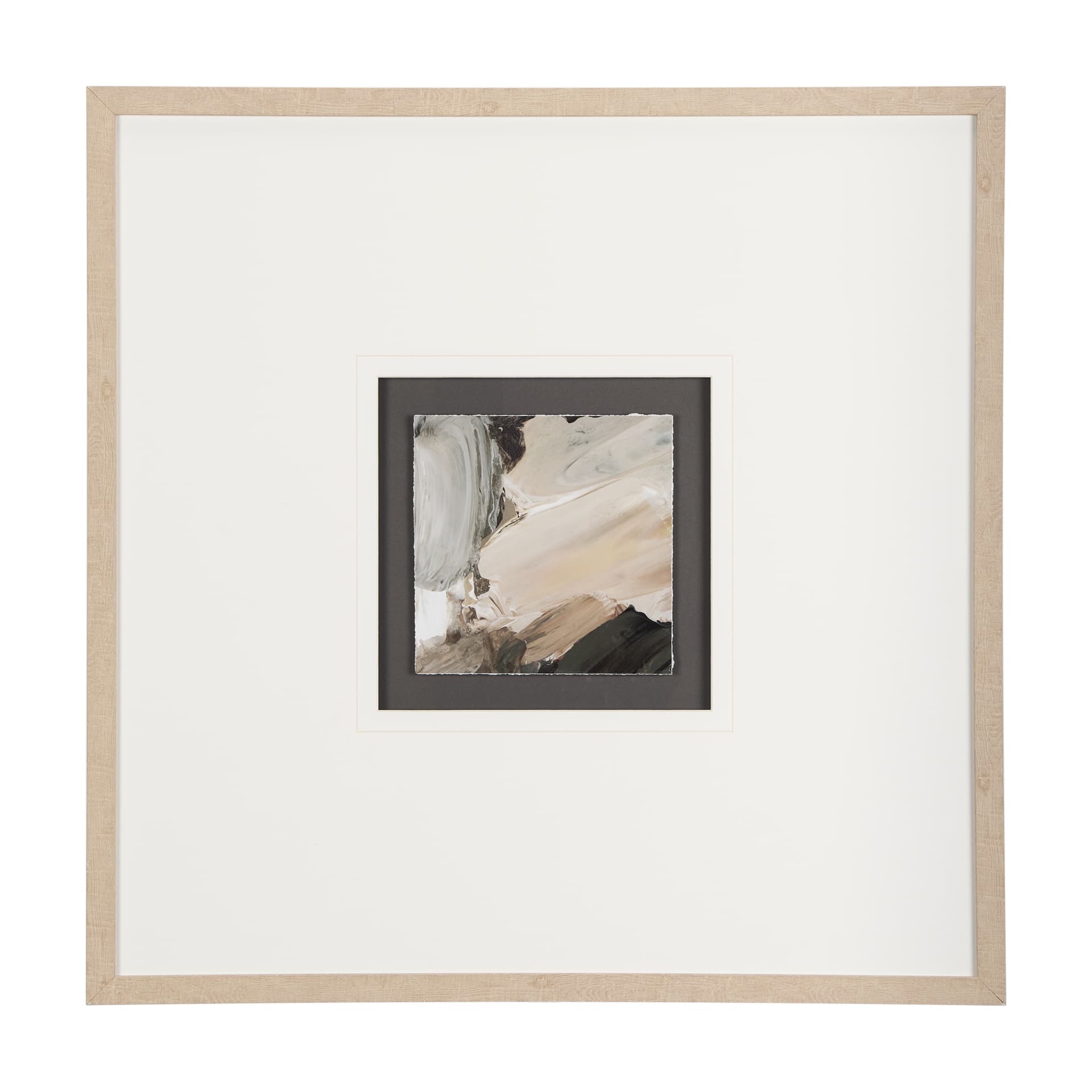 Harmonic II by Mercana Studio a Hand Embellished Textured Framed Art Print Matted under Glass — product photograph