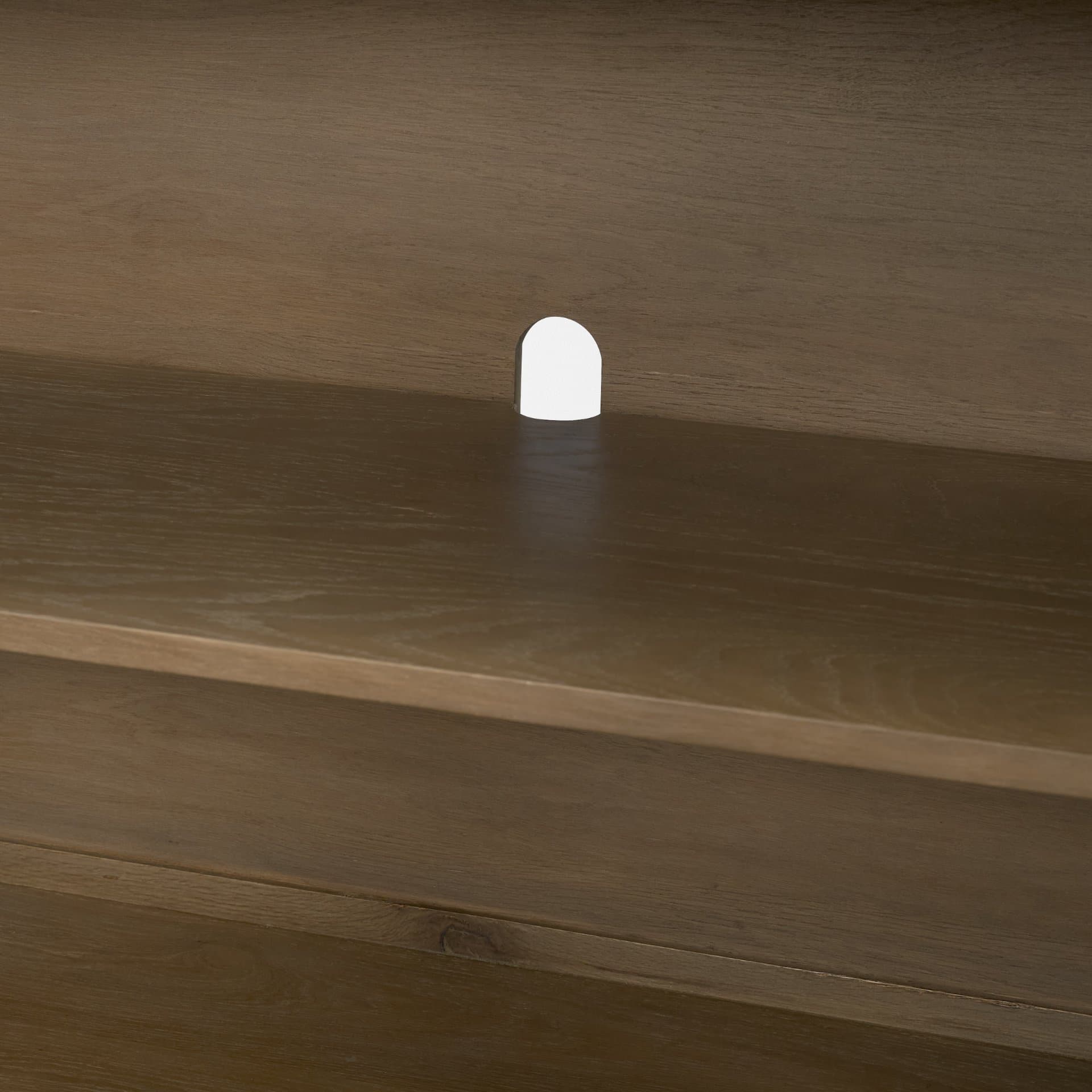 Alden Medium Brown Wood 4-Door Closed Sideboard — product photograph