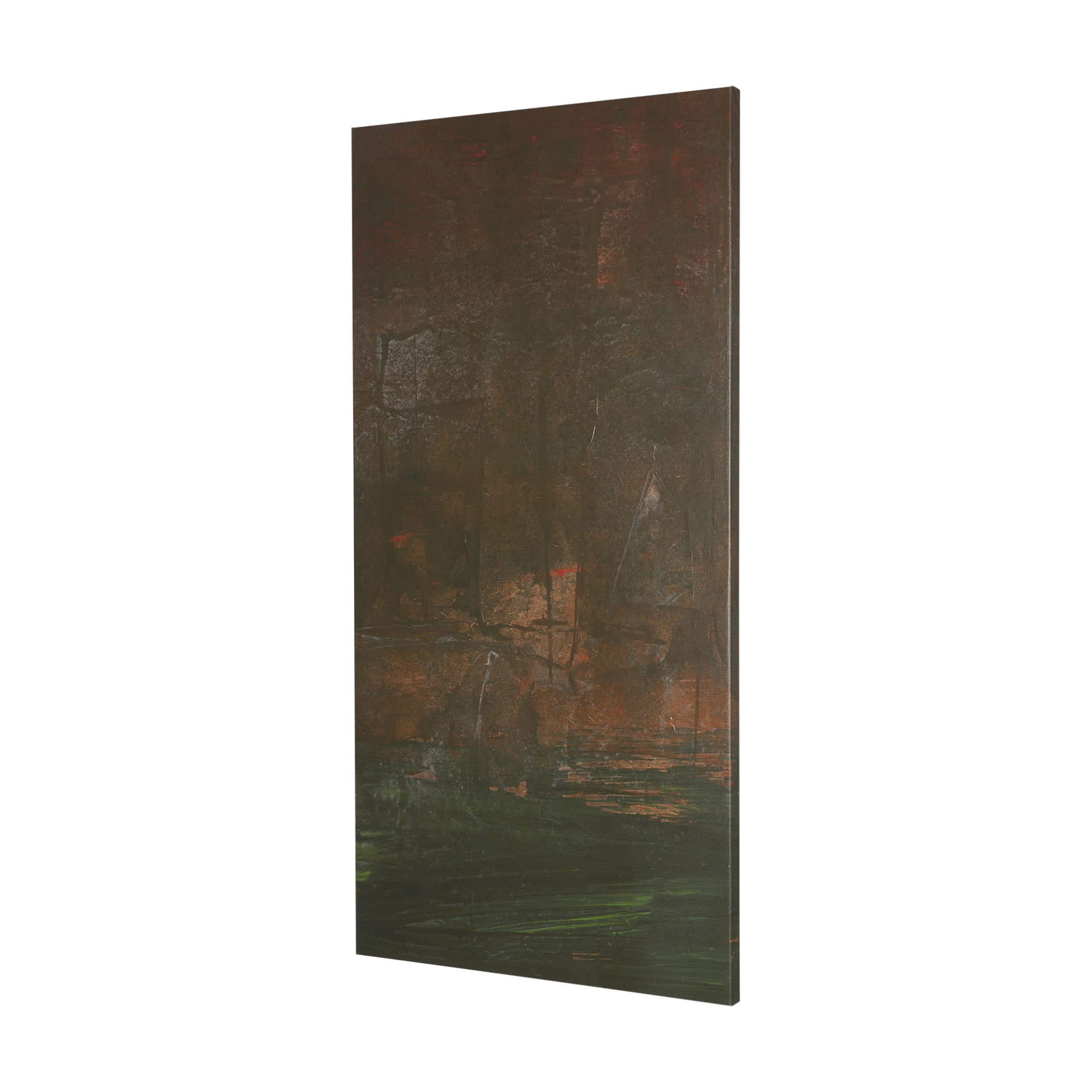 Resolute II by Mercana Studio Hand-Embellished Textured Canvas — product photograph
