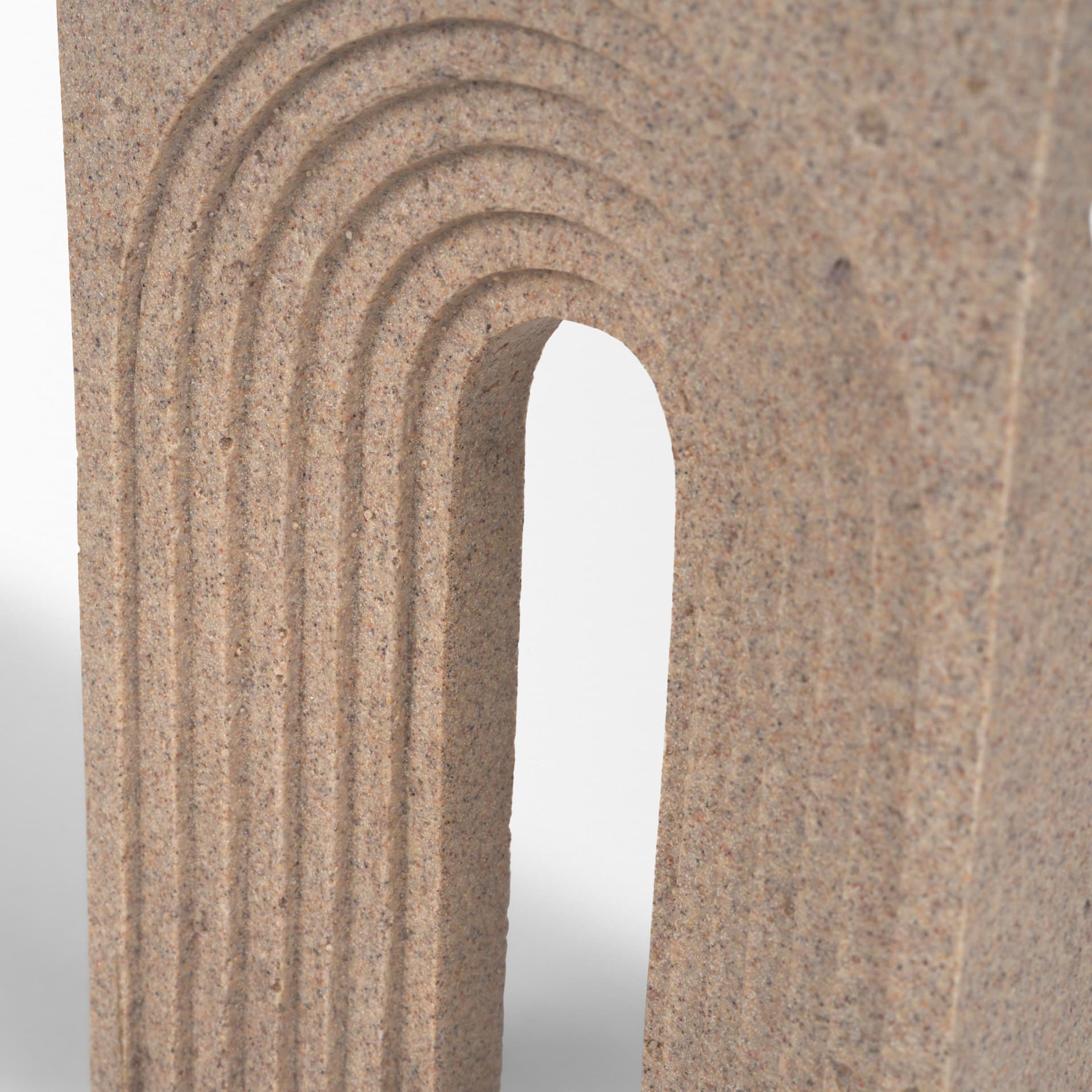 Kacia Resin Textured SandStone Decorative Object — product photograph
