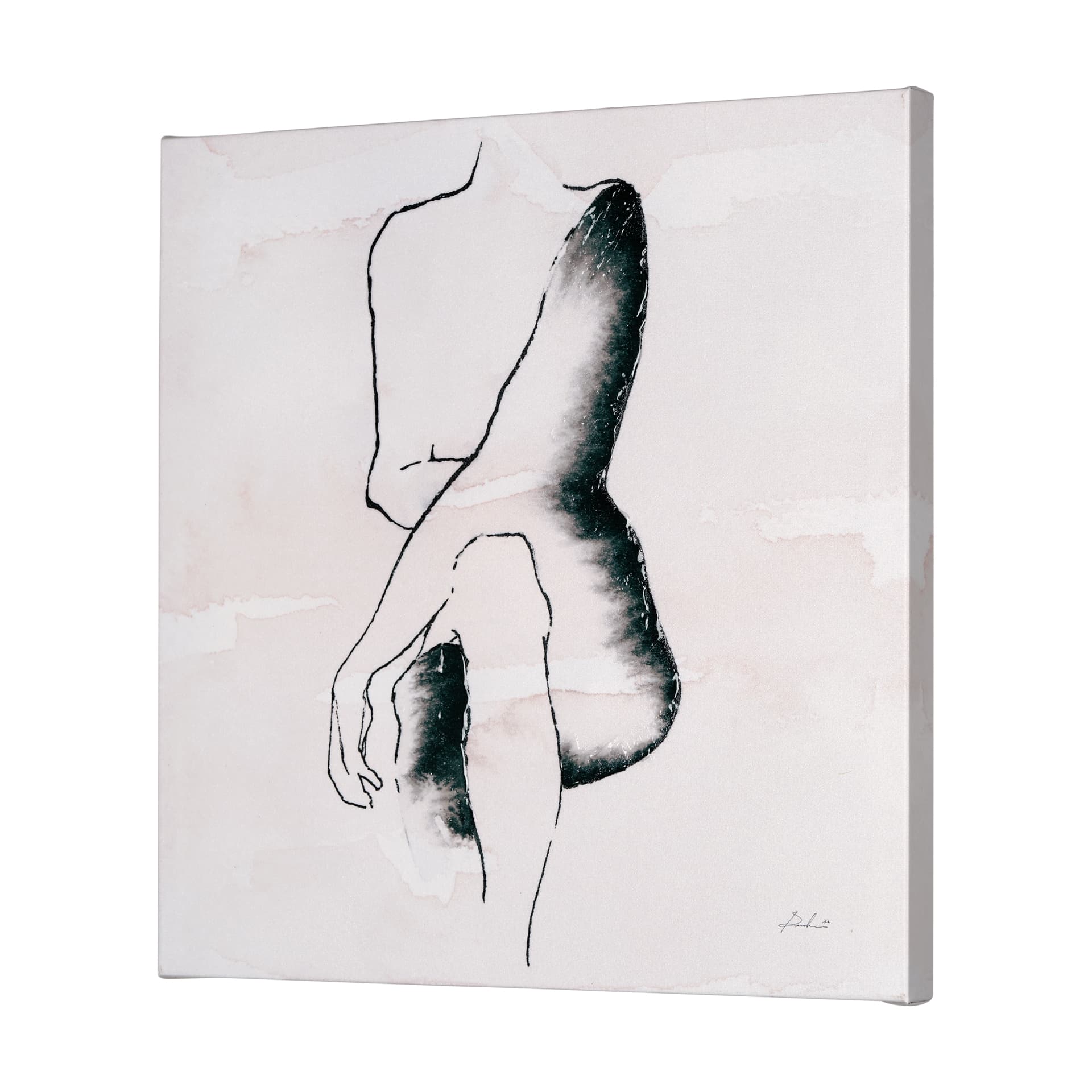 Andromedae Light V by Melody. D a Hand Embellished Textured Canvas — product photograph