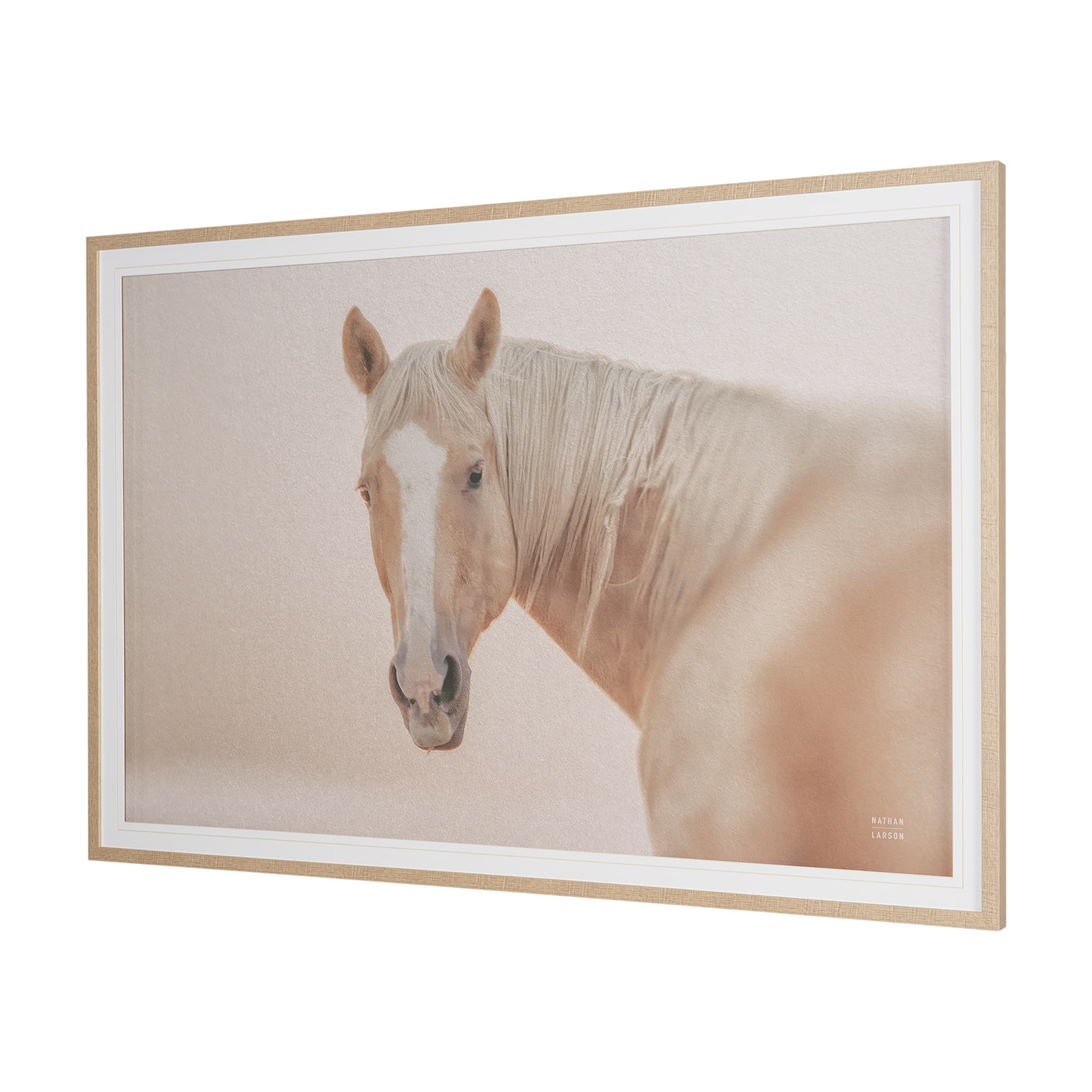 Looking Back by Nathan Larson FramedPhoto Print Matted under Glass — product photograph