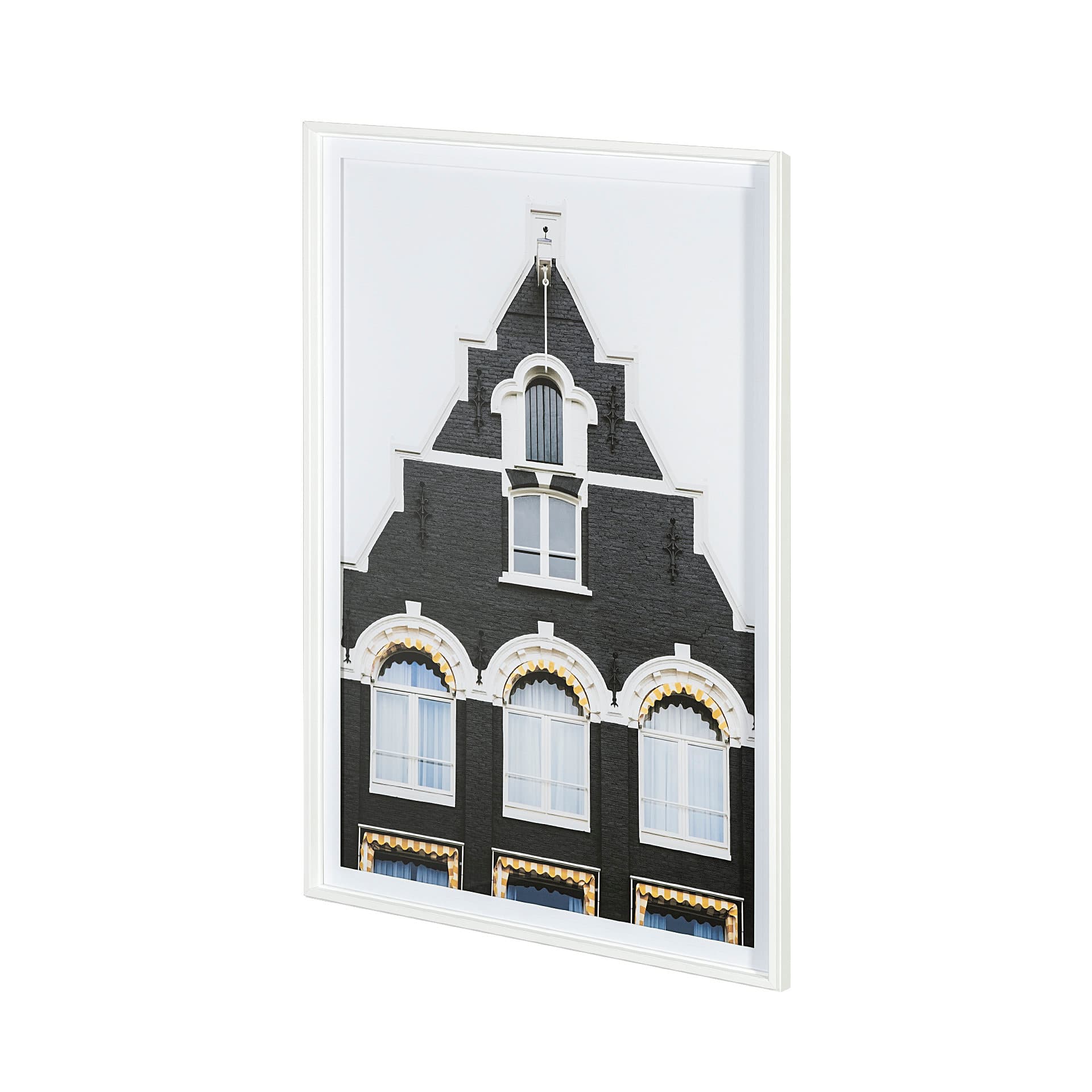 Discerning Domicile by Irene Suchocki a Framed Photo Art Print Matted under Glass — product photograph