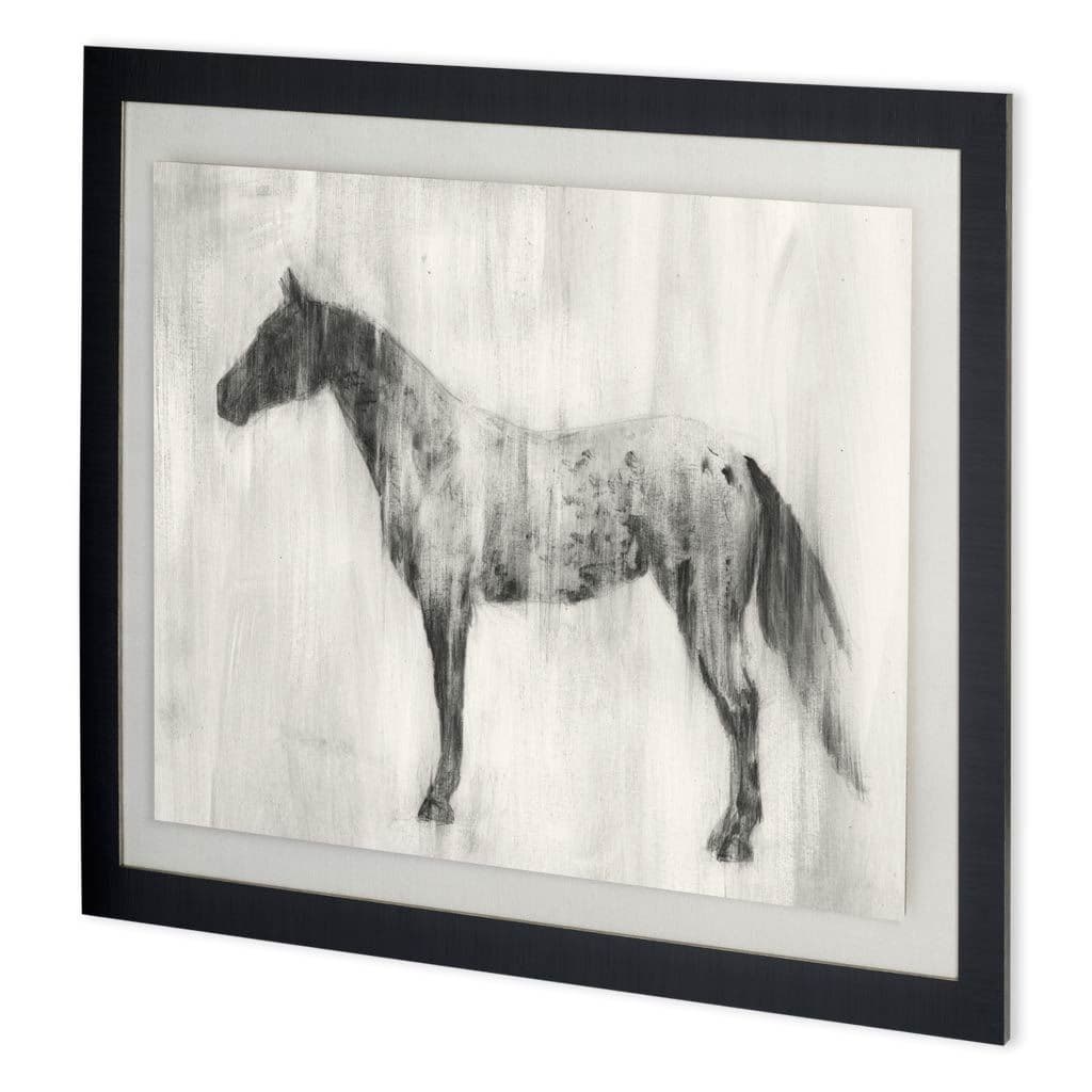 Custom Appaloosa Study II (MC) by Ethan Harper Hand Embellished Textured Framed Decograph Art Print — product photograph