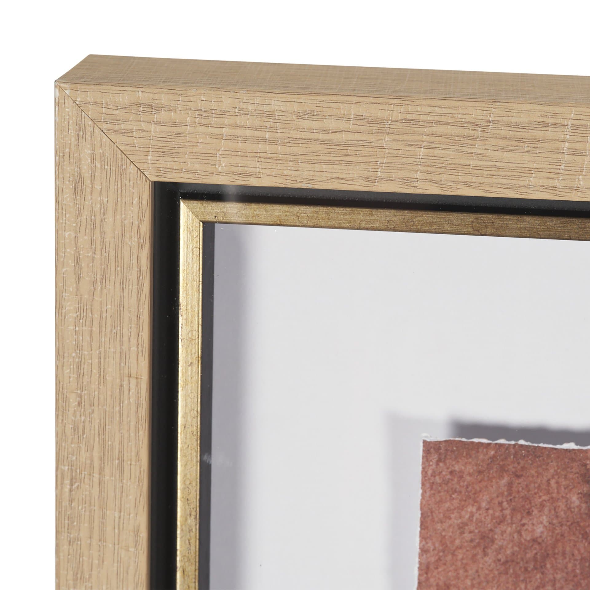 Let It Be by Ira Havuka Hand-Embellished Textured Framed Artwork Matted under Glass — product photograph
