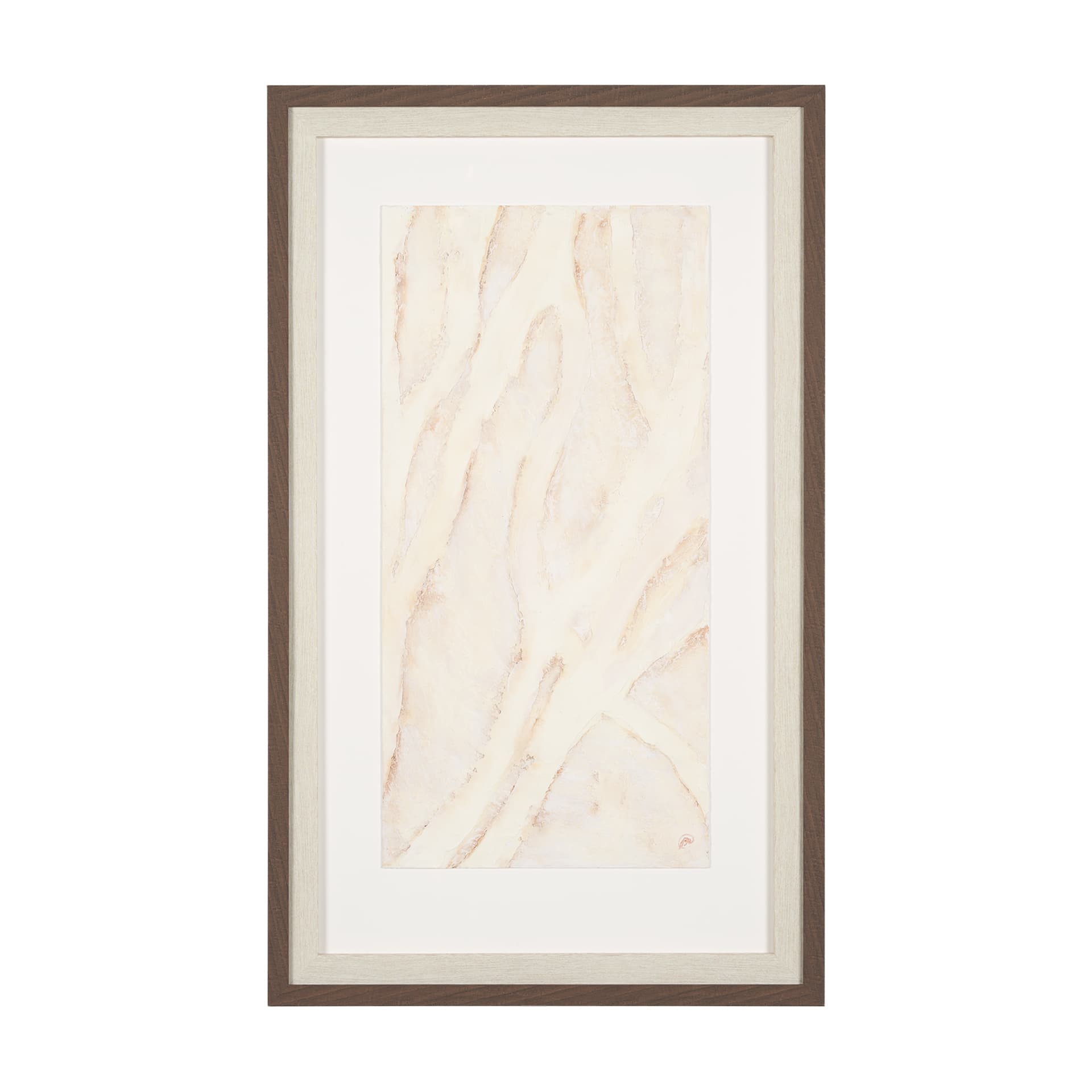 Dune III by Studio M a handmade Original Framed Artwork under Glass — product photograph
