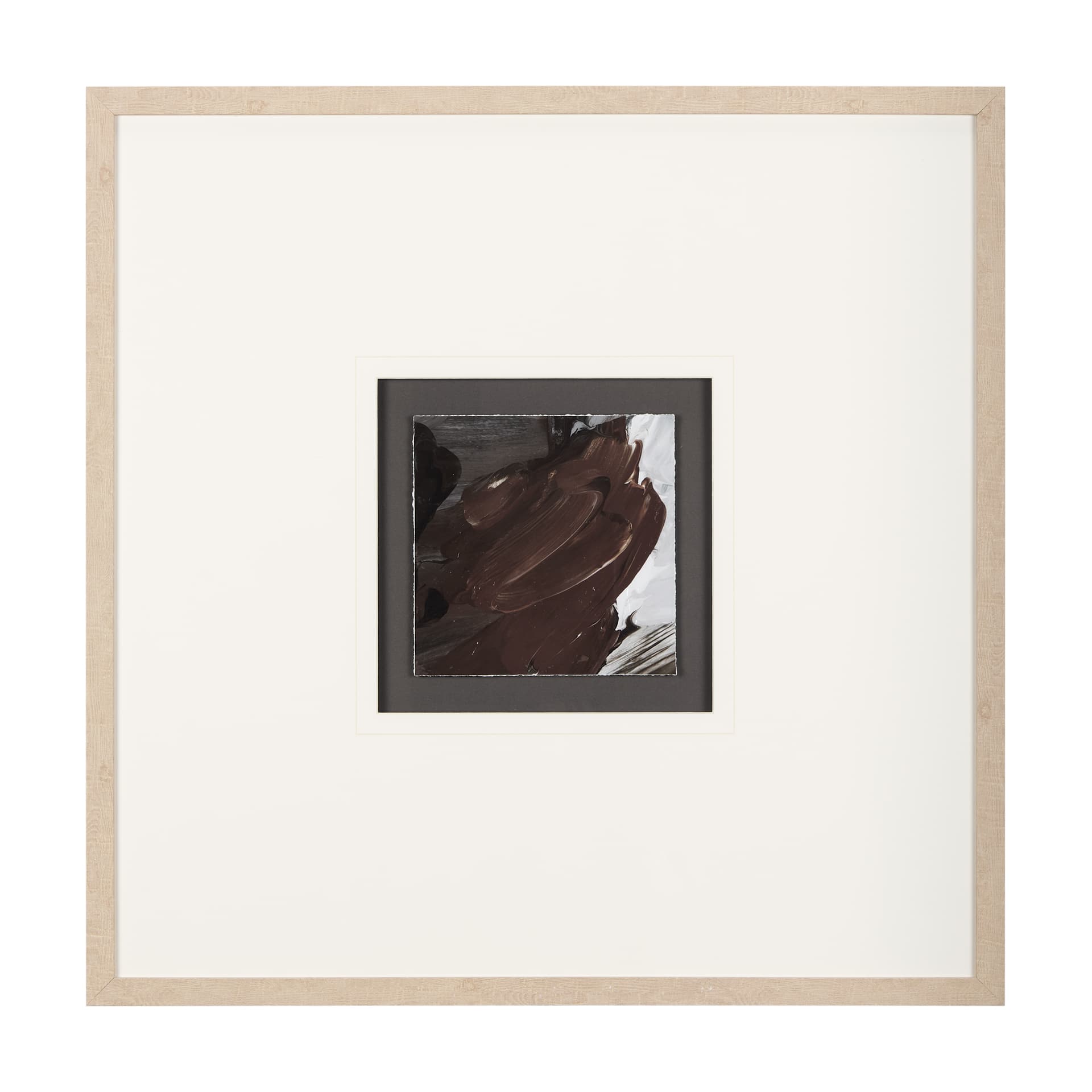 Harmonic III by Mercana Studio a Hand Embellished Textured Framed Art Print Matted under Glass — product photograph
