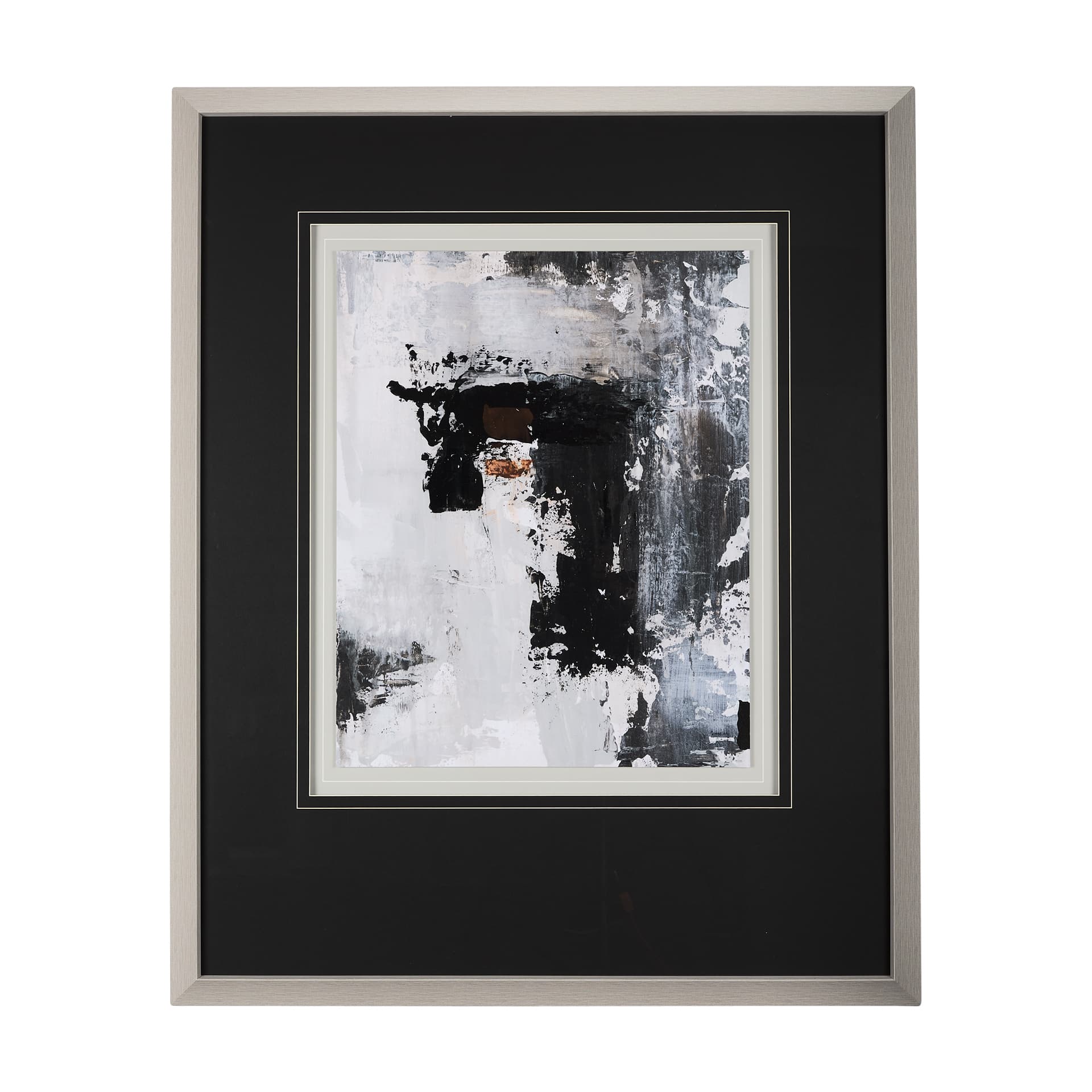 The Fog I by Mercana Studio a Hand Embellished Textured Framed Art Print Matted under Glass — product photograph