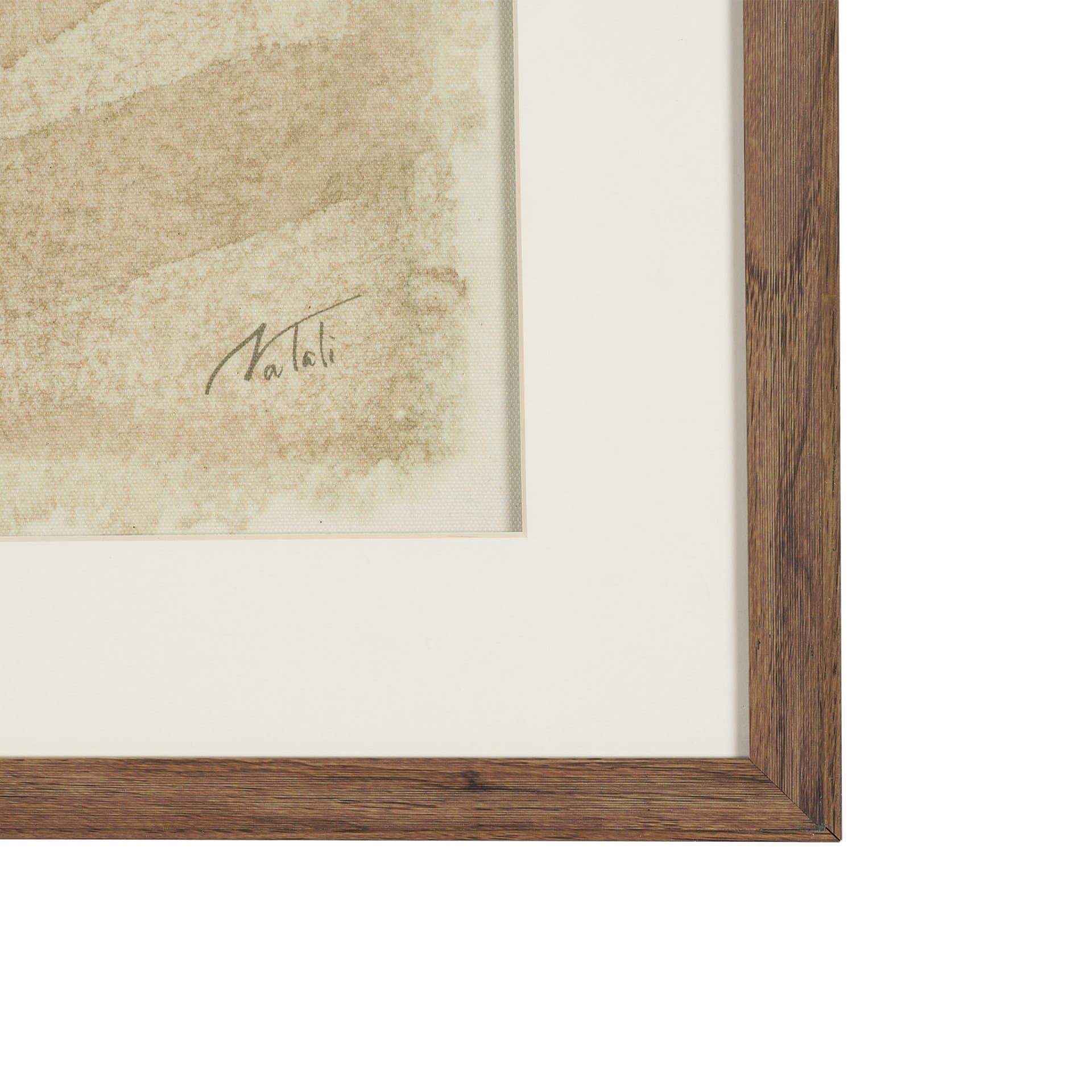 Sablette by Mercana Studio Textured Framed Artwork Matted under Glass — product photograph