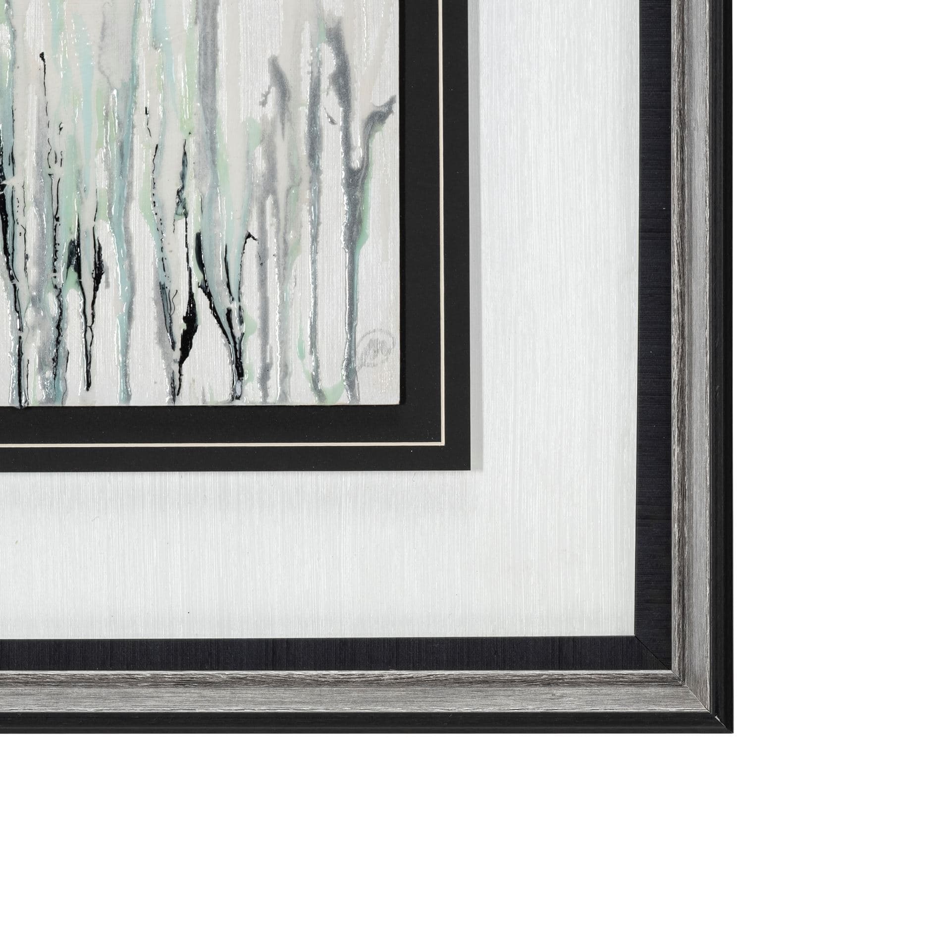 Argentiferous by Studio M a handmade Original Framed Artwork under Glass — product photograph