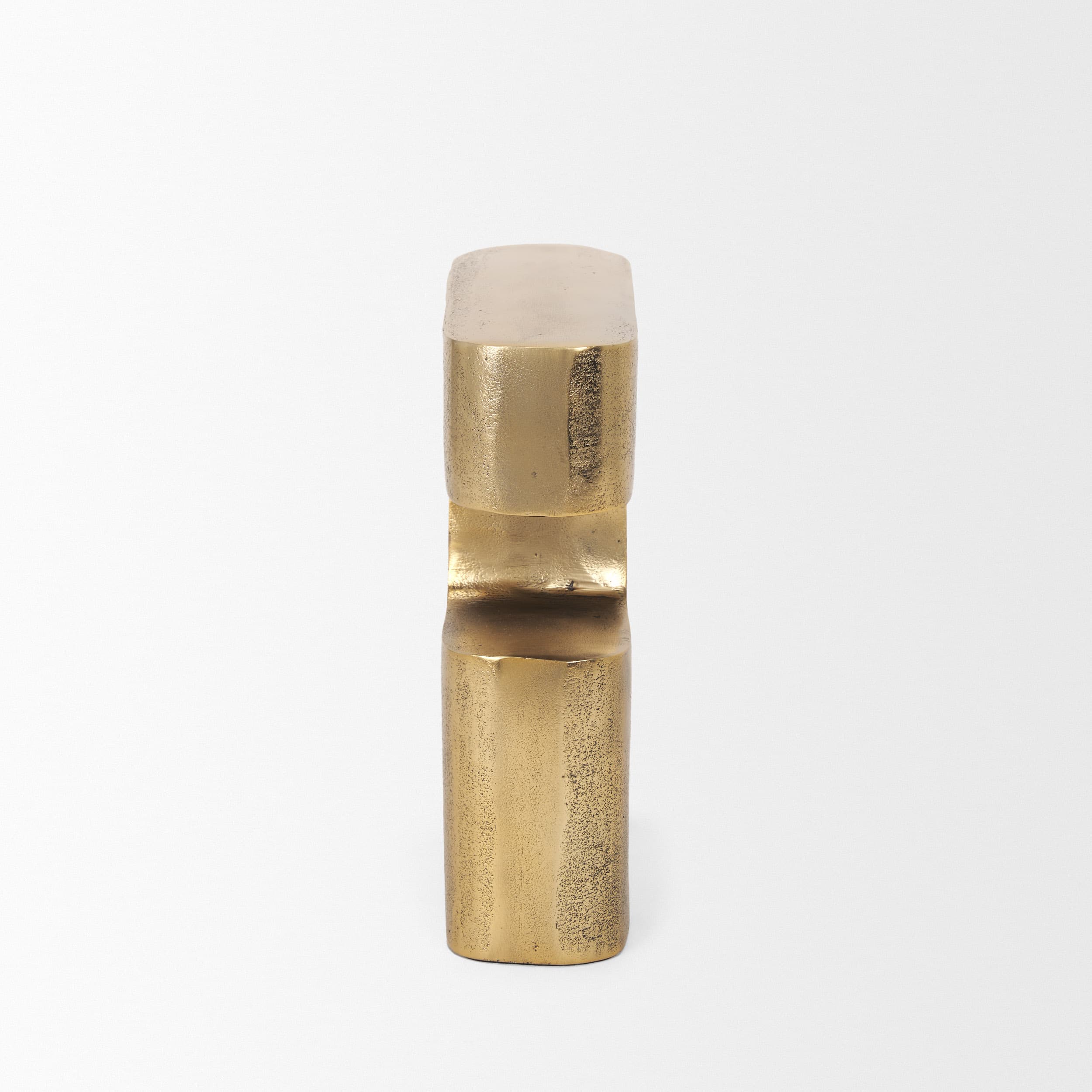 Renni Antiqued Brass Large Decorative Sculpture — product photograph