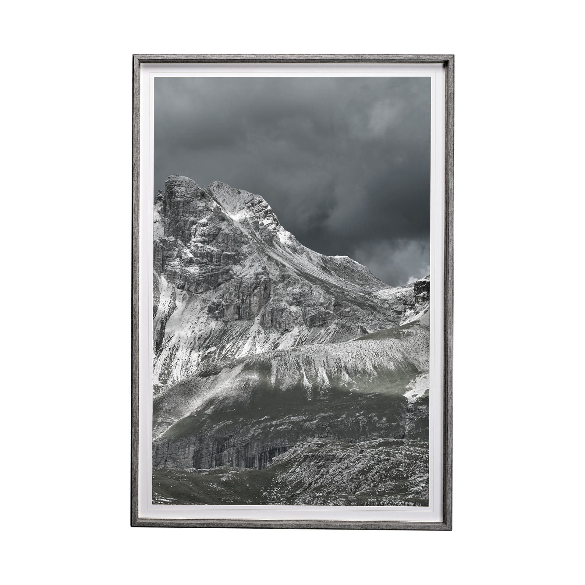 Europe Mountain 1 R by Chris Dunker a Framed Photo Art Print Matted under Glass — product photograph