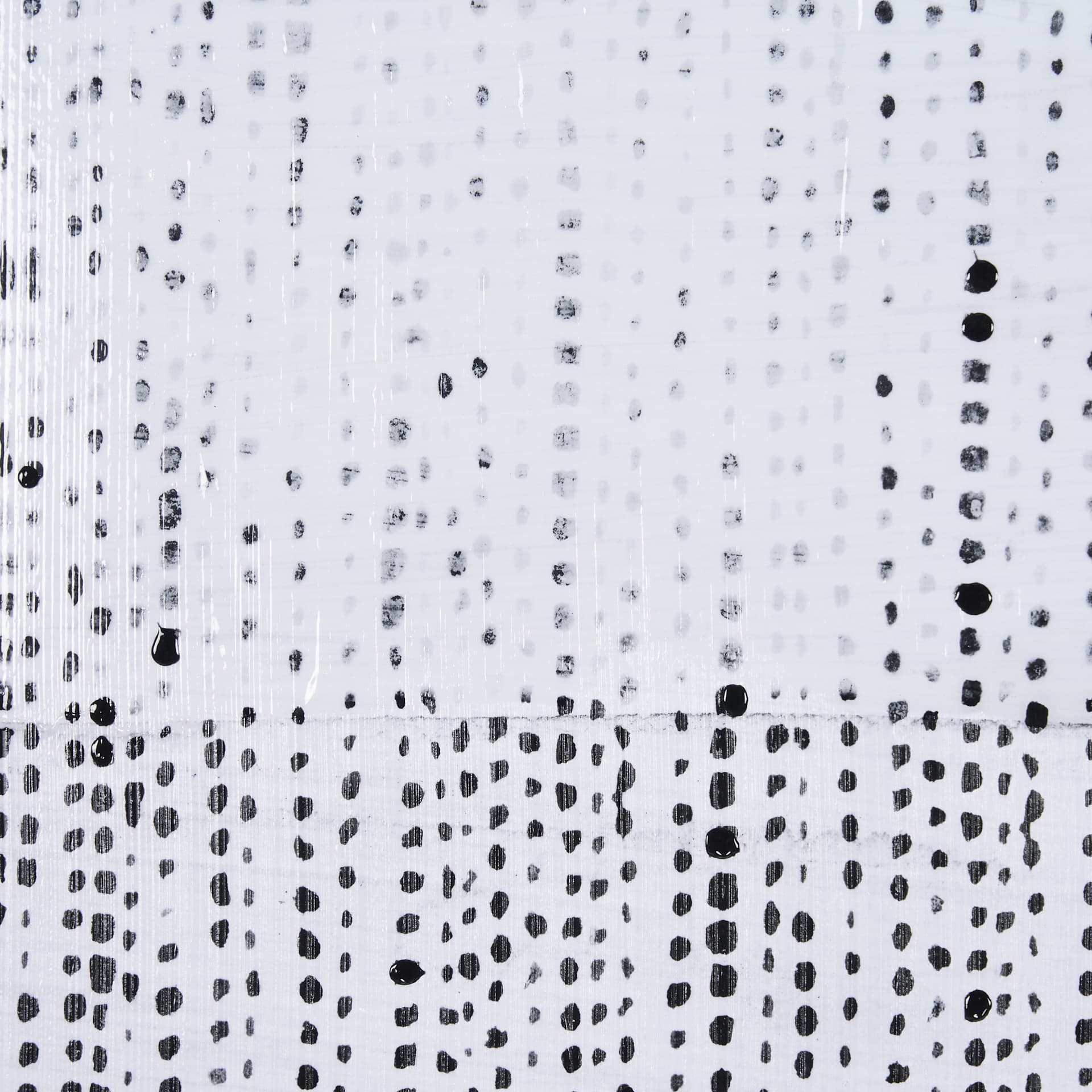Dot Texture II by Mercana Studio a Hand Embellished Textured Framed Art Print Matted under Glass — product photograph