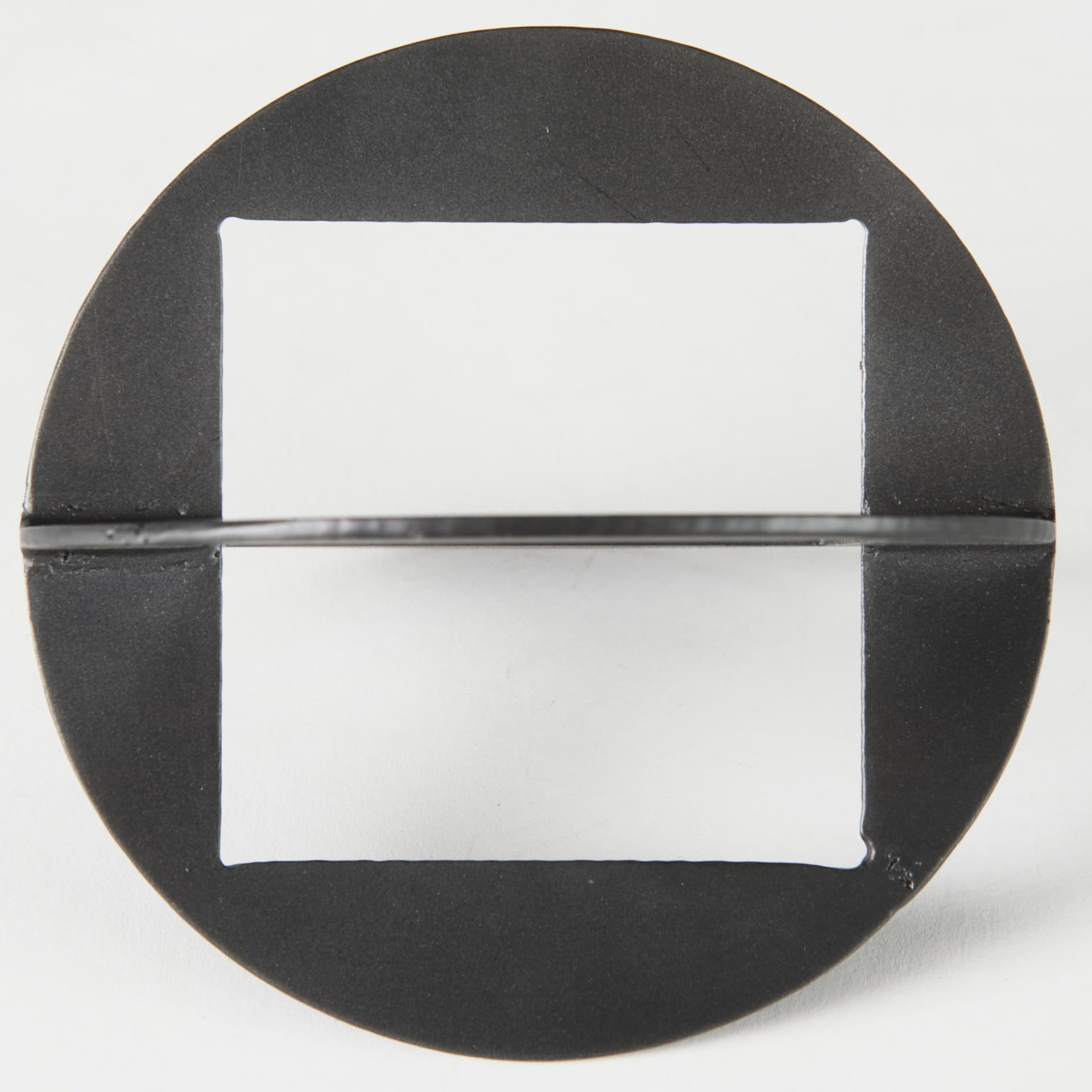 Cusco 6.0 L x 6.0 W x 6.0 H Black Iron Small Gunmetal Geometric Decorative Object — product photograph