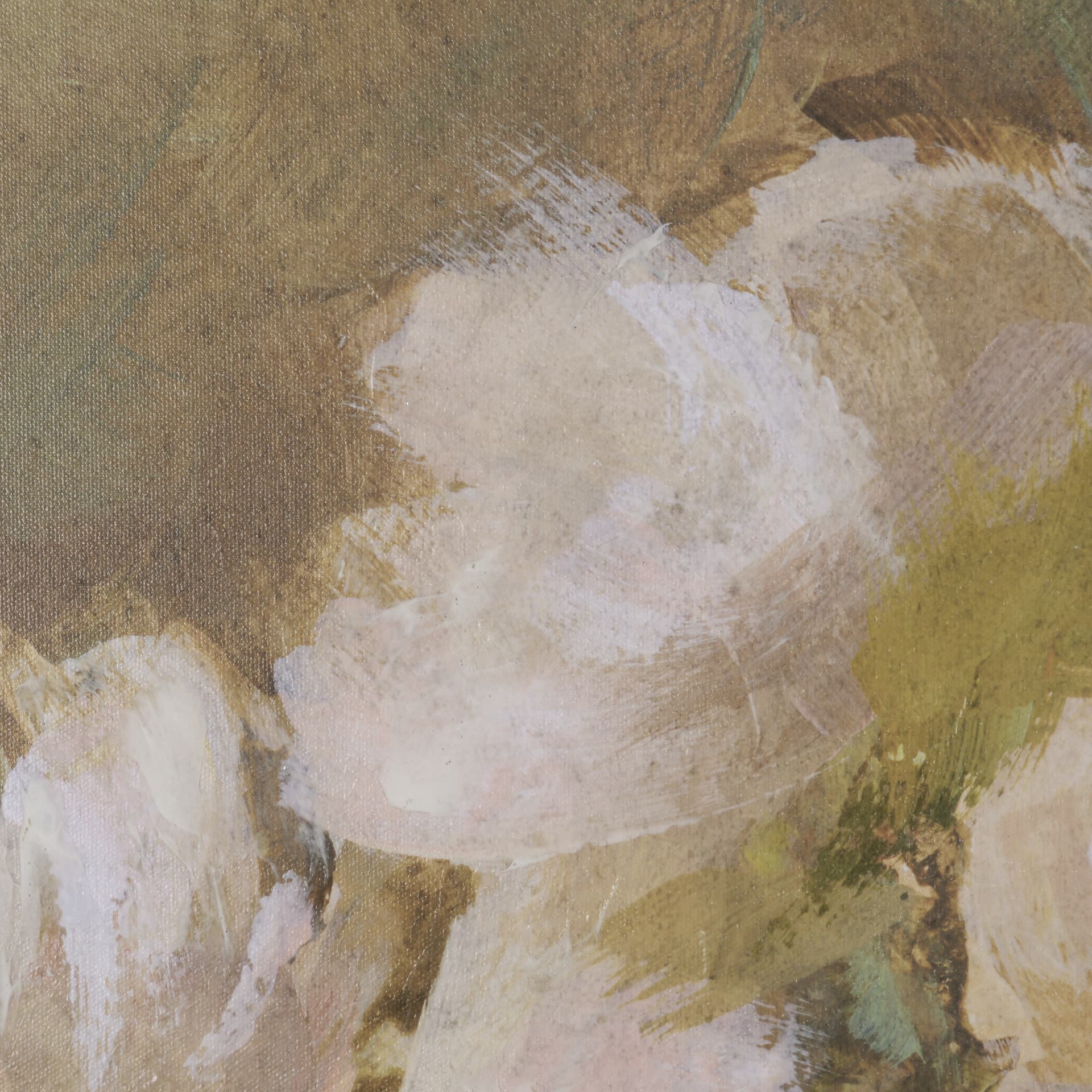 Full Bloom by Mercana Studio Hand-Embellished Textured Framed Canvas Artwork — product photograph