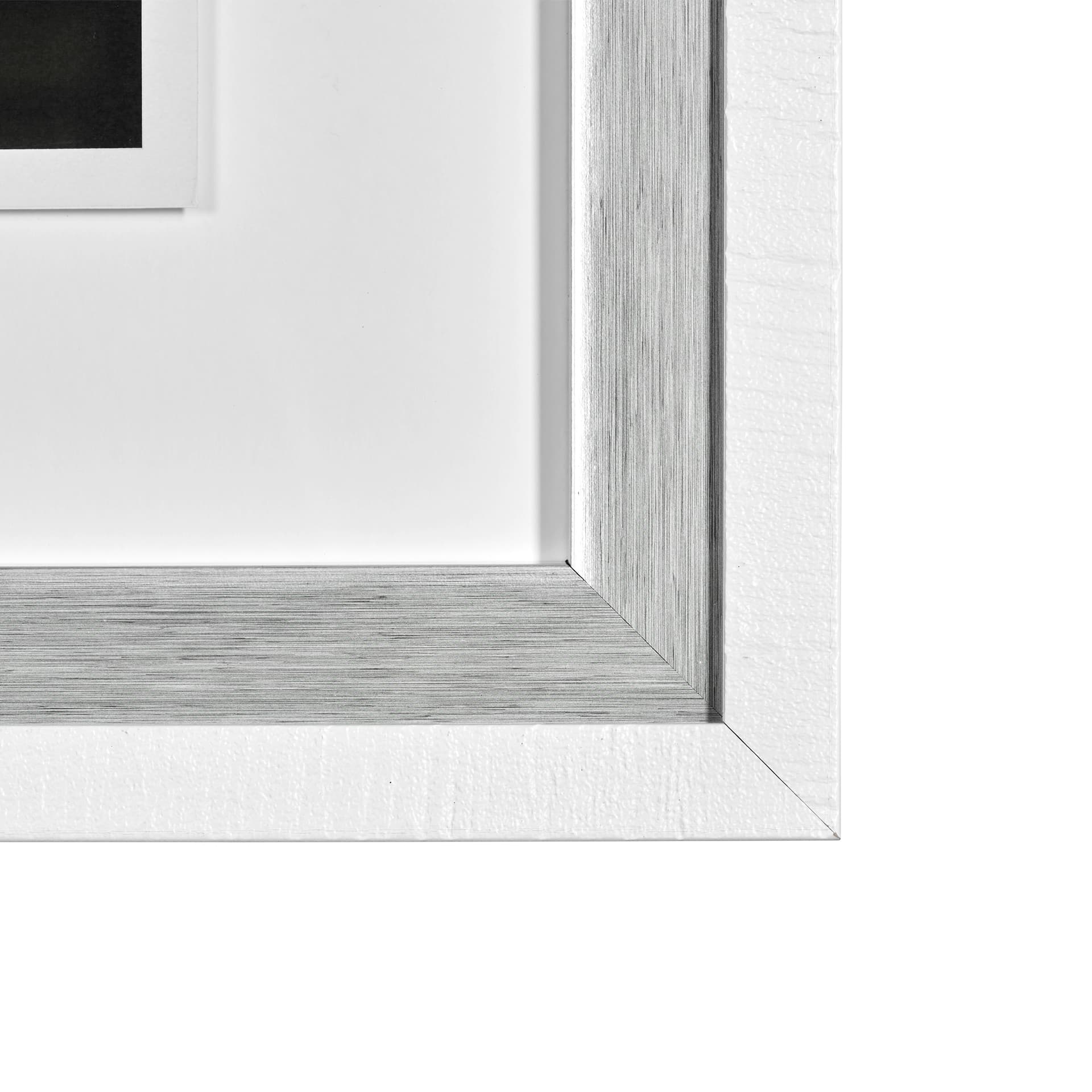 Maze I by Alarm a Hand Embellished Textured Framed Art Print Matted under Glass — product photograph