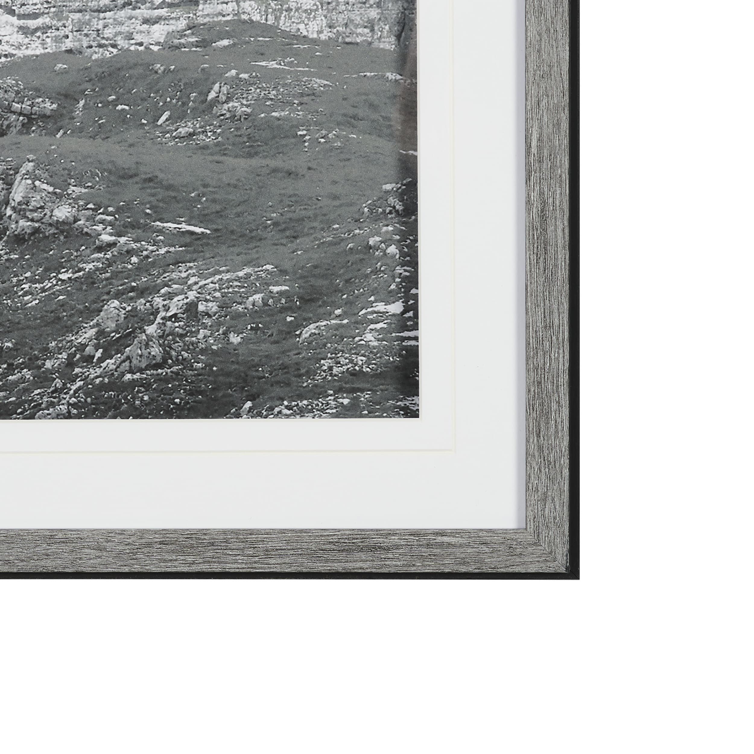Europe Mountain 1 L by Chris Dunker a Framed Photo Art Print Matted under Glass — product photograph