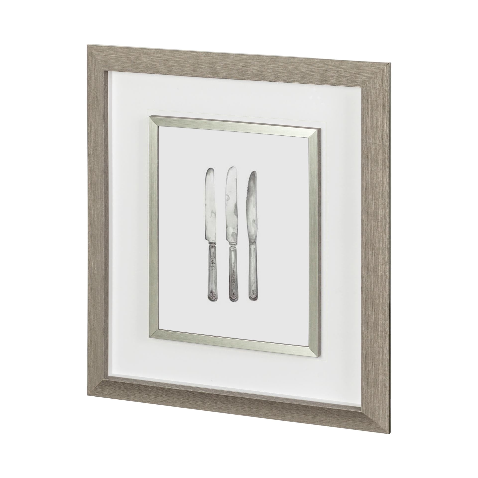 Knives by Marie a Framed Art Print Matted under Glass — product photograph