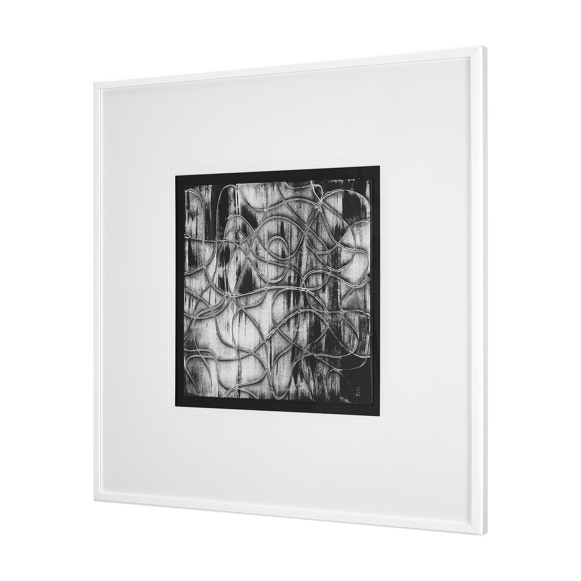 Continuous Strand II by Studio M a handmade Original Framed Artwork under Glass — product photograph