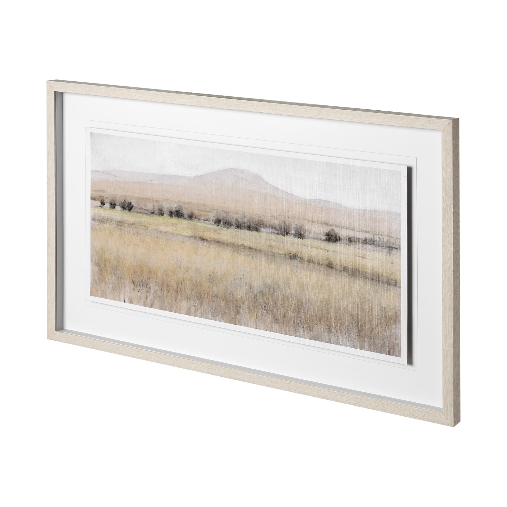 Dry Heat I by Tim OToole a Hand Embellished Textured Framed Art Print Matted under Glass — product photograph