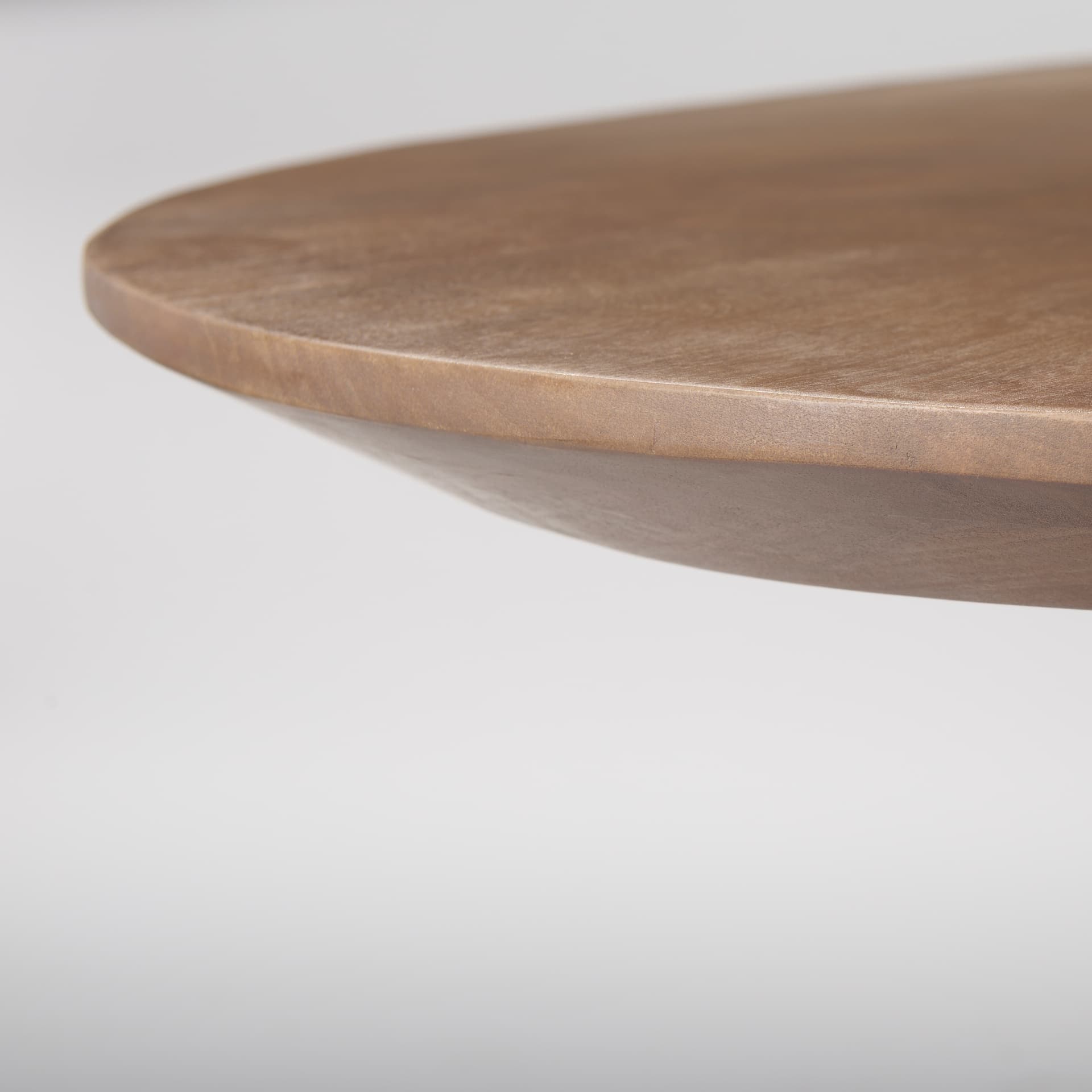 Lance 94"L x 50"W Oval Dining Table | Med Brown Wood | Seats 8 — product photograph