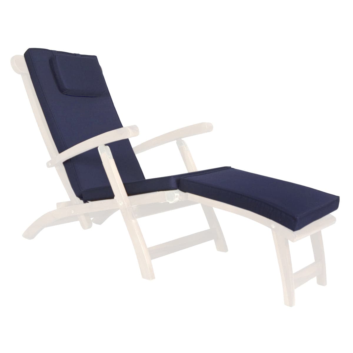 Steamer Chair Blue Cushion TC53-B — product photograph