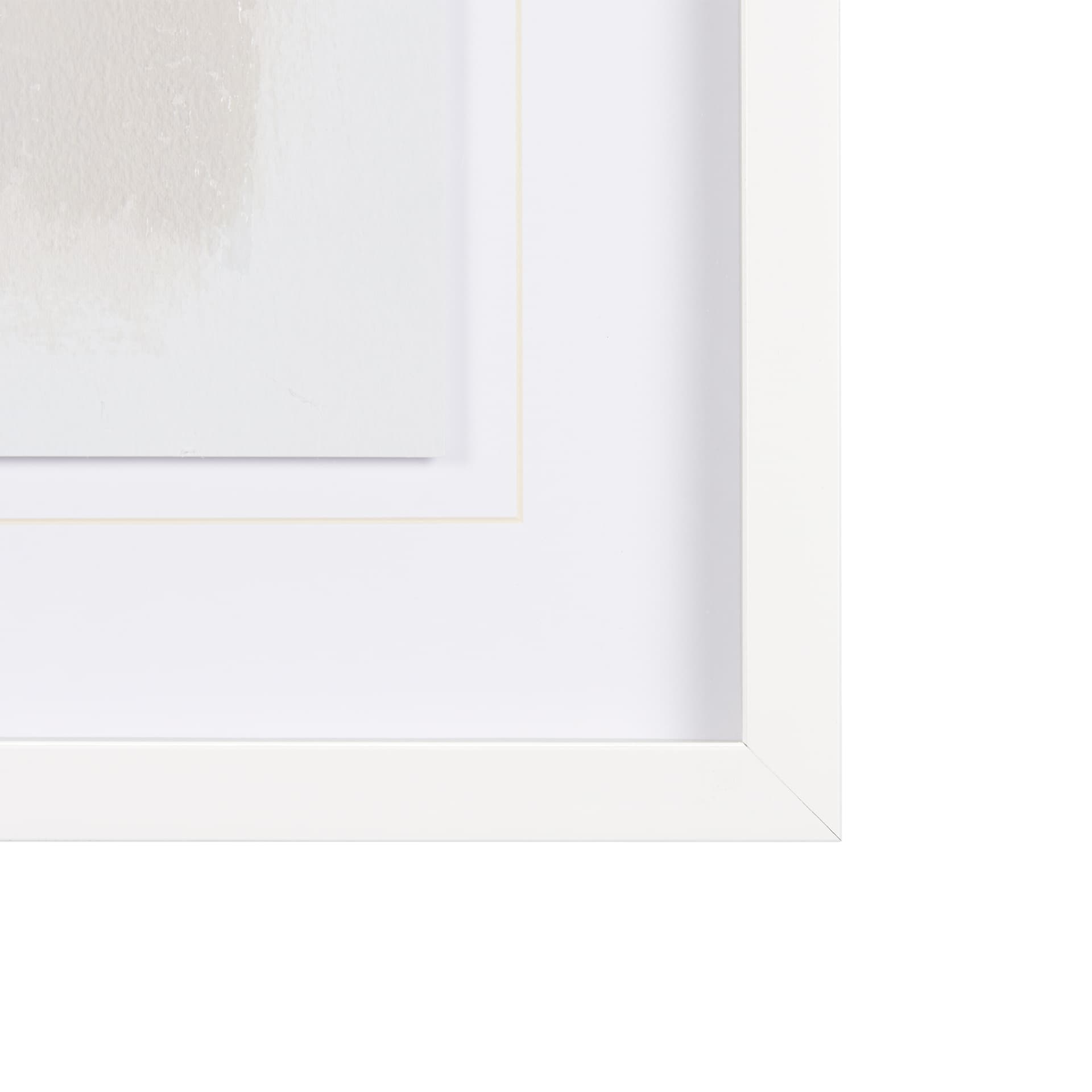In The Middle I by Natasha Barnes a Hand Embellished Textured Framed Art Print Matted under Glass — product photograph