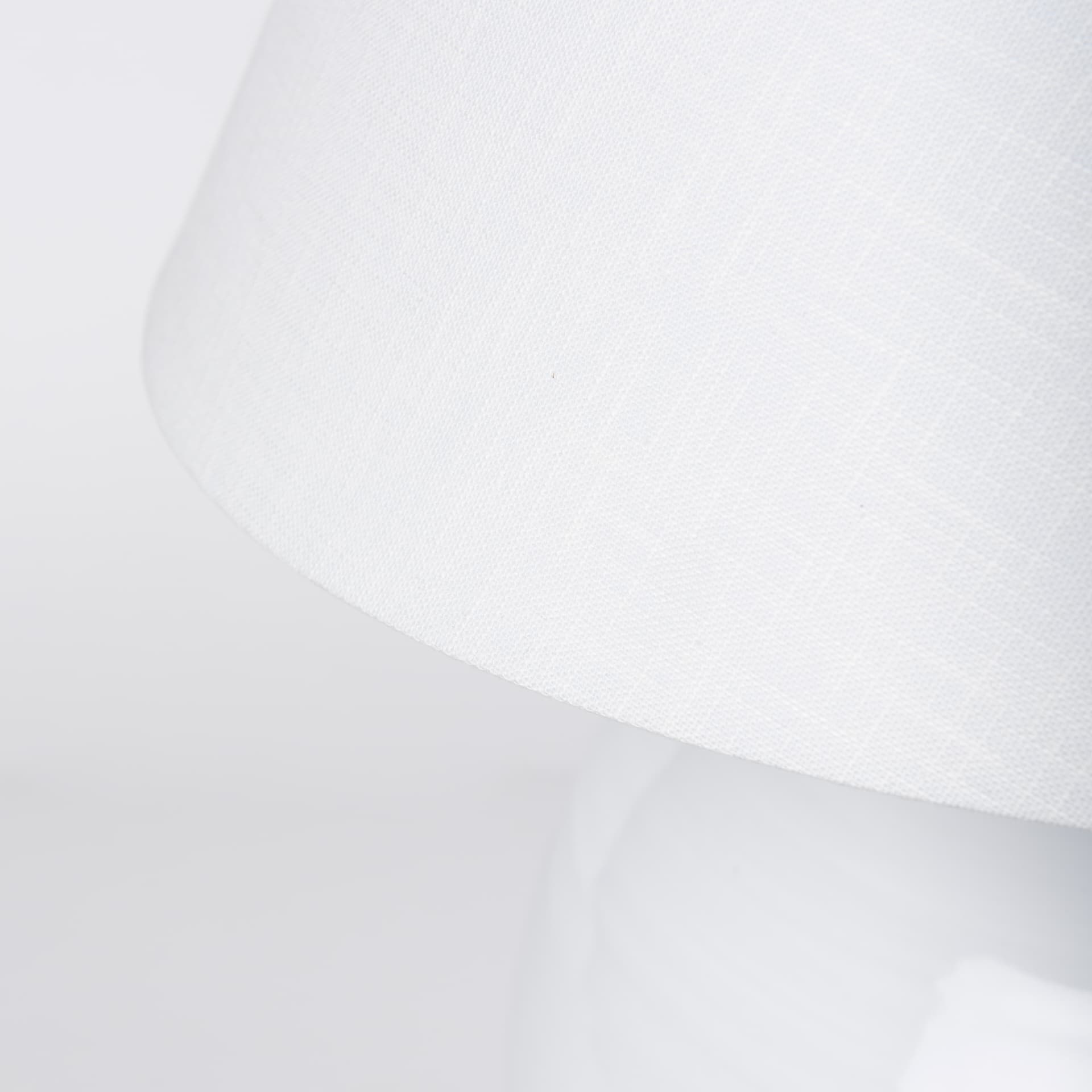 Mehdi White Ceramic Table Lamp — product photograph