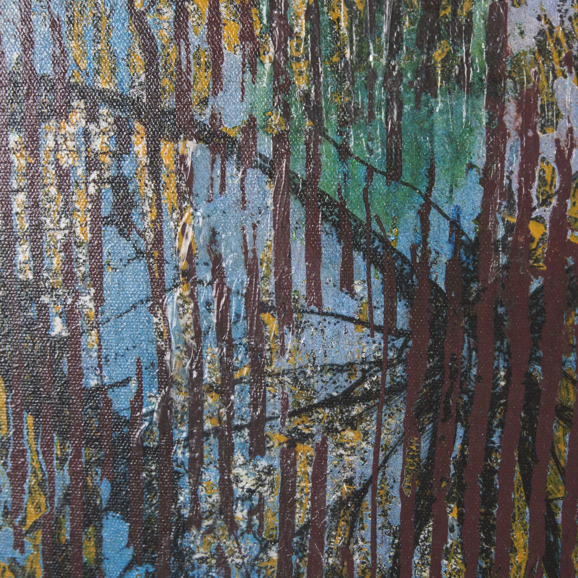 Papillon III by Mercana Studio a Hand Embellished Framed Art Print — product photograph