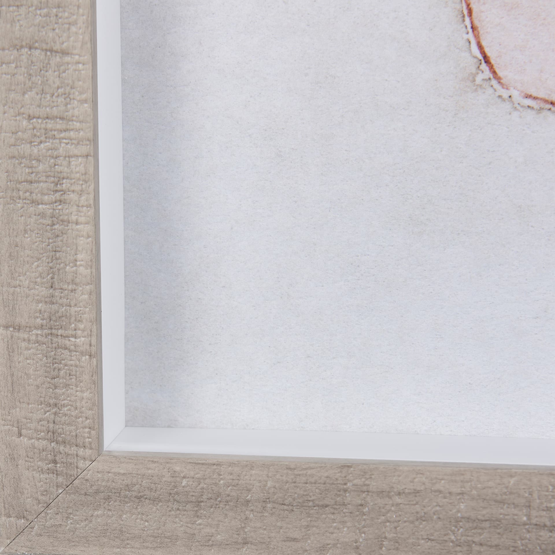 Boho BranchesII by Mercana Studio a Hand Embellished Textured Framed Art Print Matted under Glass — product photograph