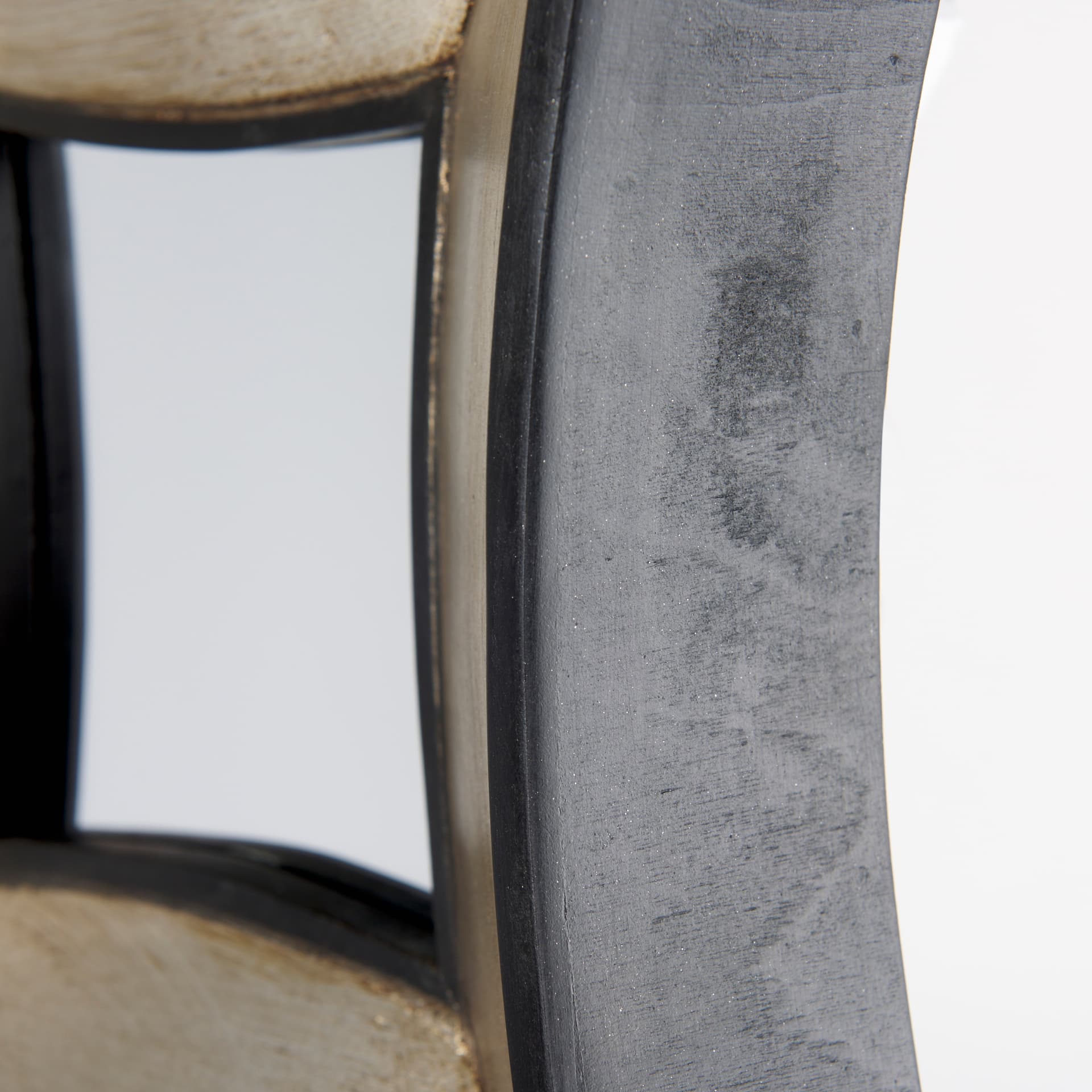 Ovallas 17L x 17H Star Champagne Wood Frame Mirror — product photograph