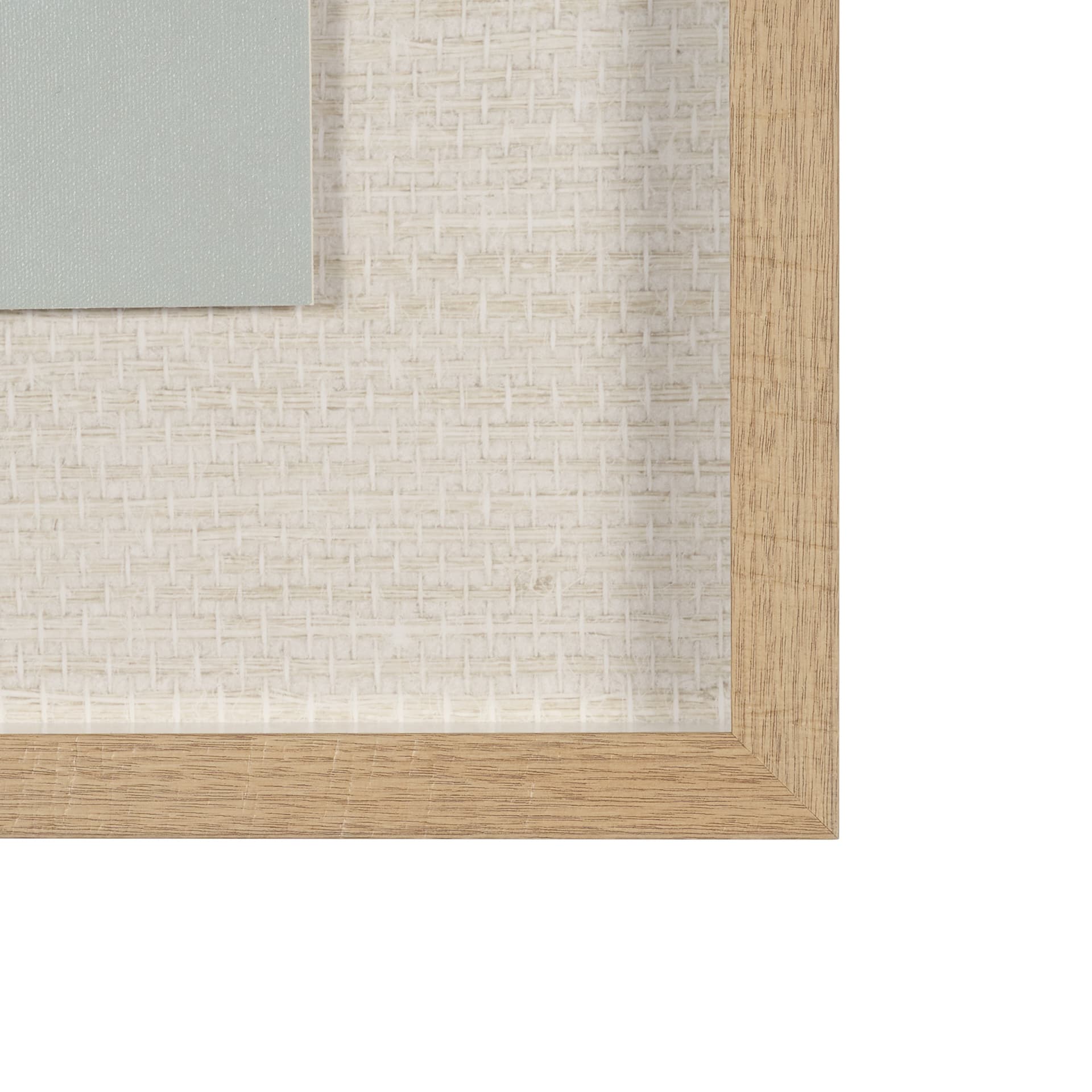 Verdant Silhouettes II by Hannah Dawson Hand Embelished Textured Framed Artwork Matted under Glass — product photograph
