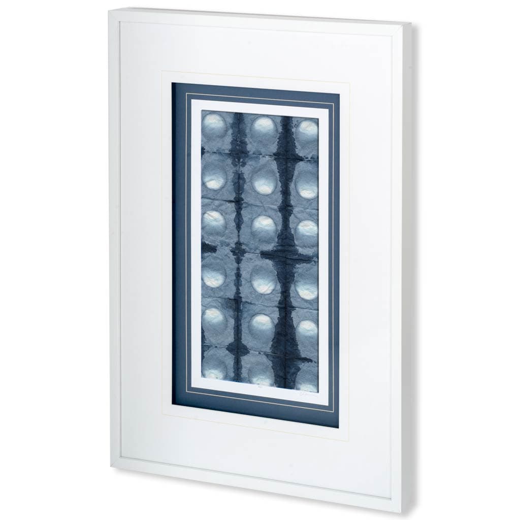 Shibori I by Chariklia Zarris a Framed Art Print Matted under Glass — product photograph