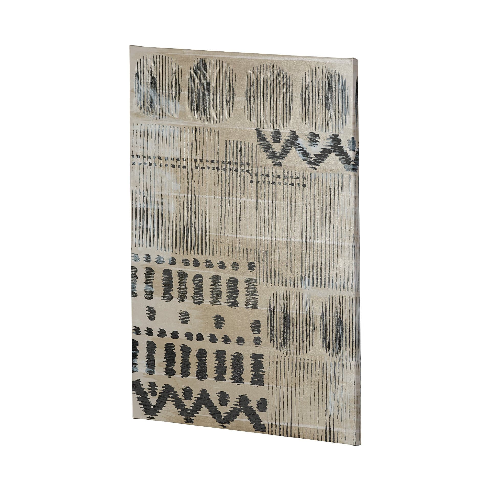 Wool and Silk I by Tom Reeves a Hand Embellished Textured Canvas — product photograph