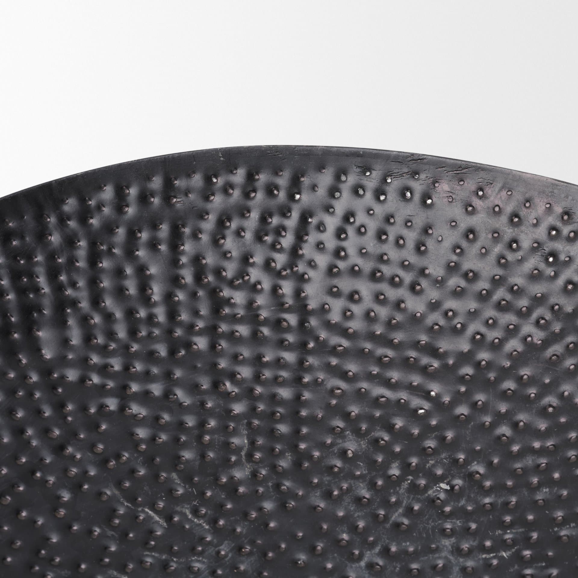 Patera Hammered Iron Metal Decorative Bowls (Set of 3) — product photograph