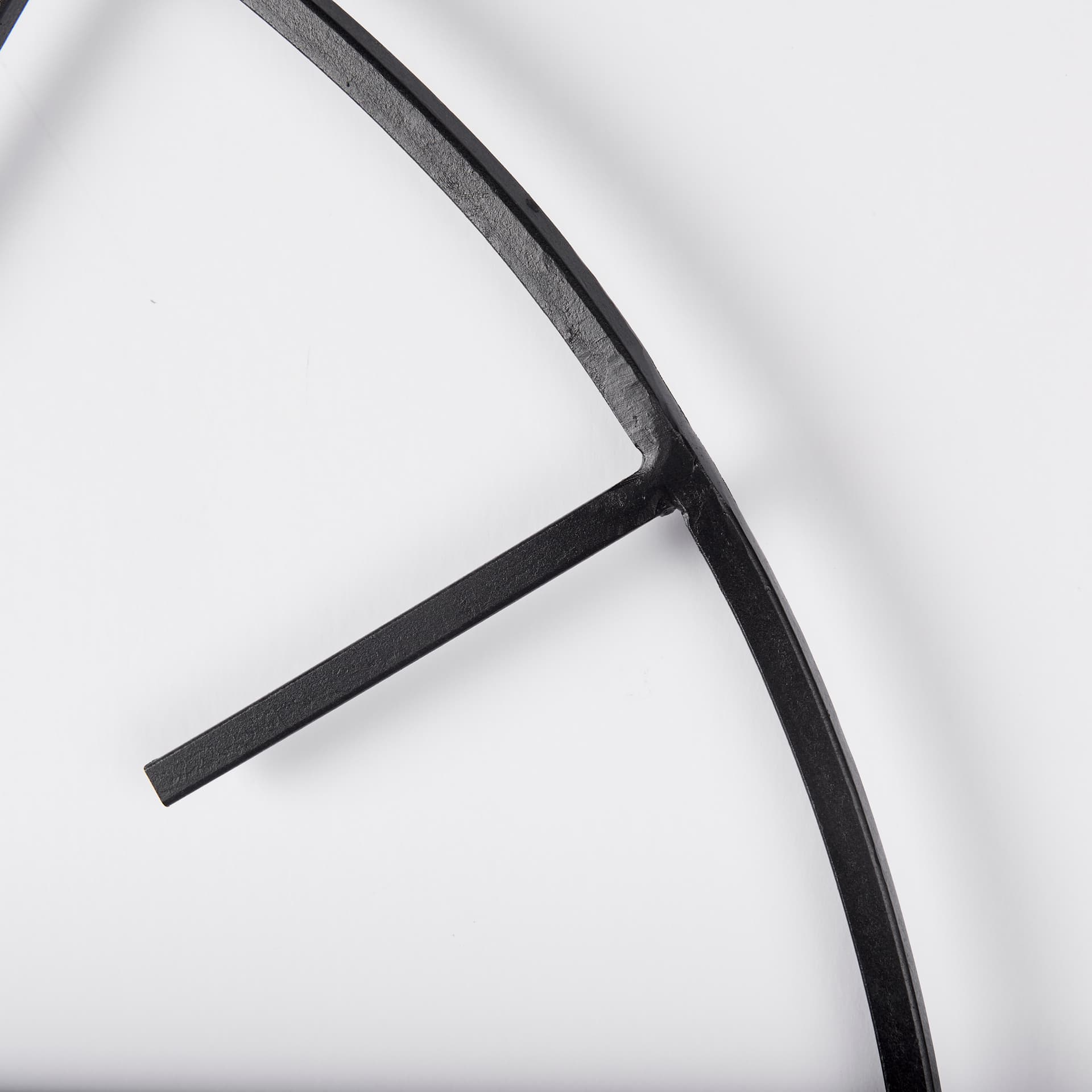 Roman 36" Round Oversize Industrial Wall Clock — product photograph