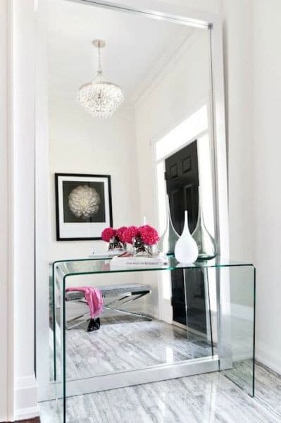 Curvo Narrow Console Table — product photograph