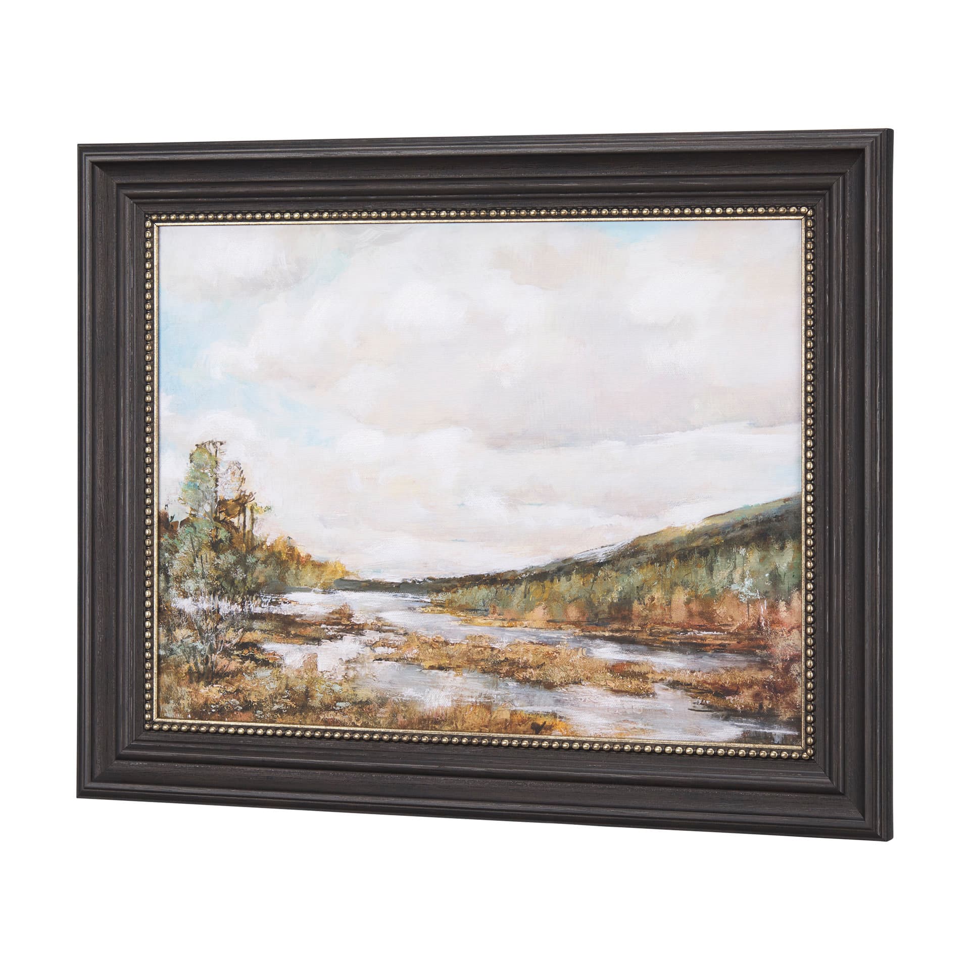 Sea View (Set of 5) by Mercana Studioa Hand Embellished Textured Framed Art Print — product photograph
