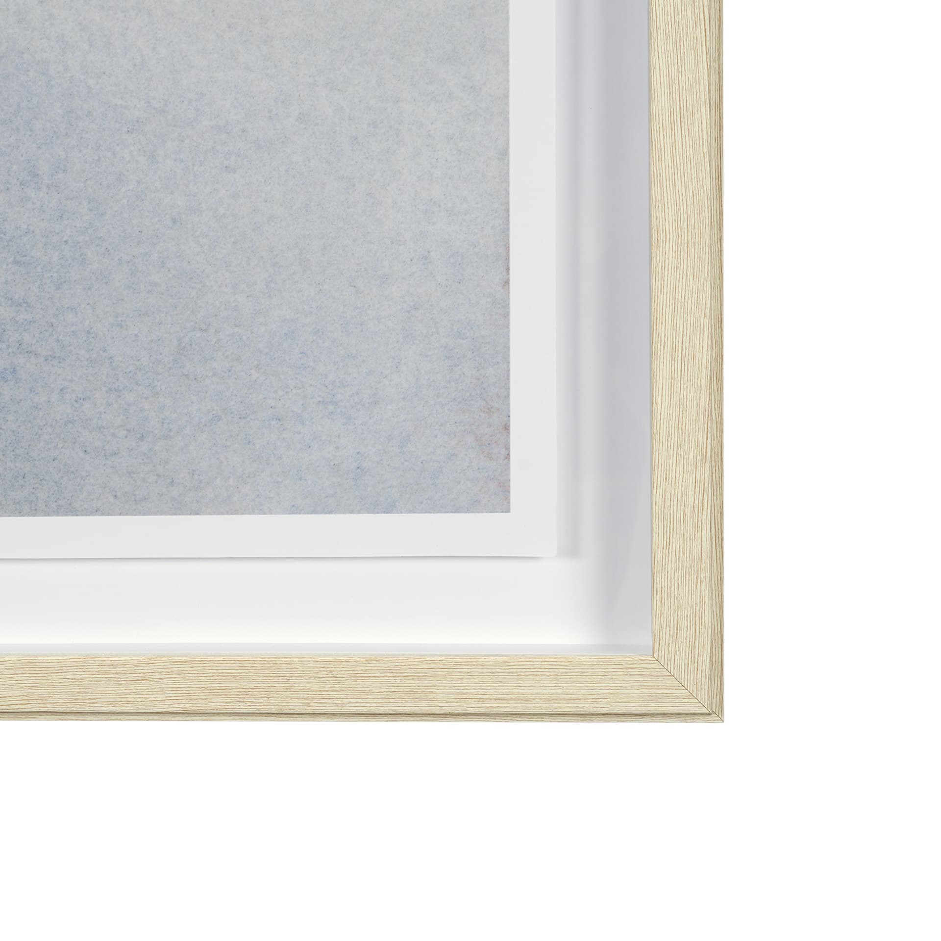Broken Silence II Abstract by Mercana Studio a Hand Embellished Framed Print under Glass — product photograph